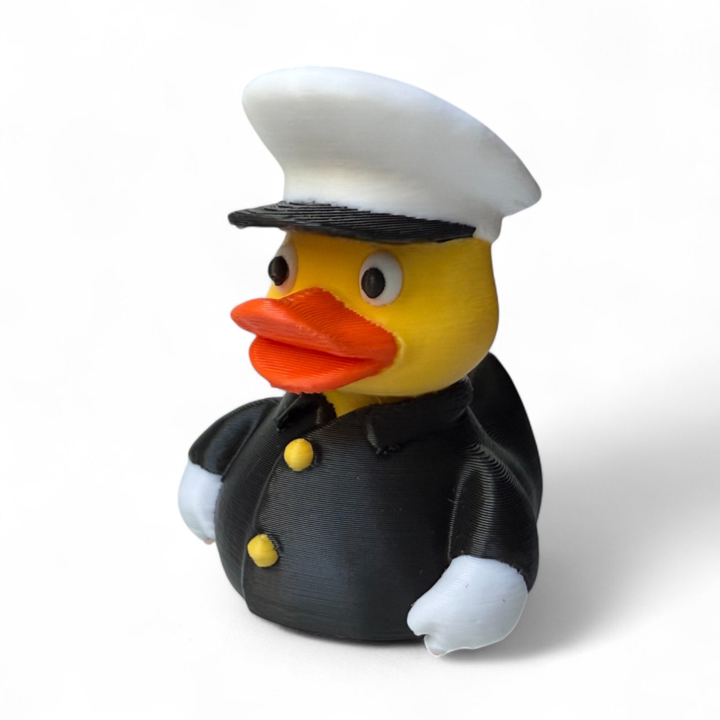 Marine Duck 3D-Printed Duck - Jeep Accessory - Rubber Duck - Great for ducking
