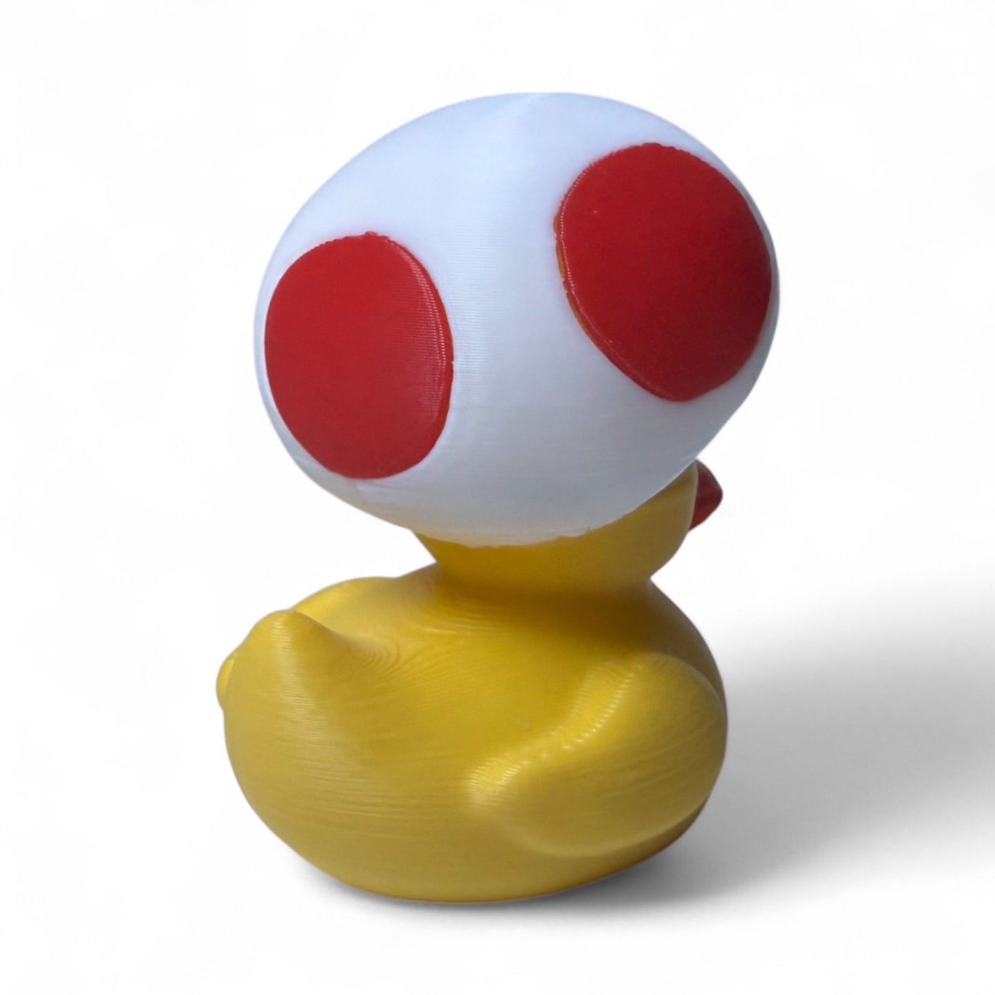 Mushroom Duck – Whimsical Red Cap Duck for Collectors & Off Road Lovers 3D-Printed Duck - Jeep Accessory - Rubber Duck - Great for ducking