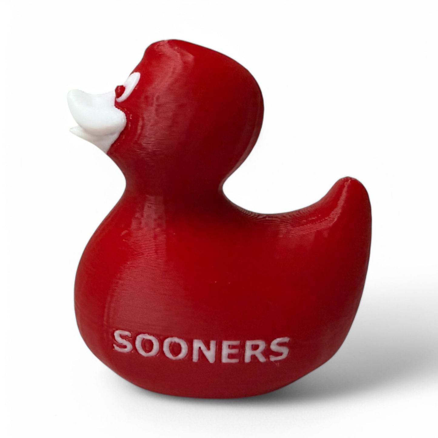 Oklahoma Sooners Duck – Officially Licensed Team Spirit Duck 3D-Printed Duck - Jeep Accessory - Rubber Duck - Great for ducking