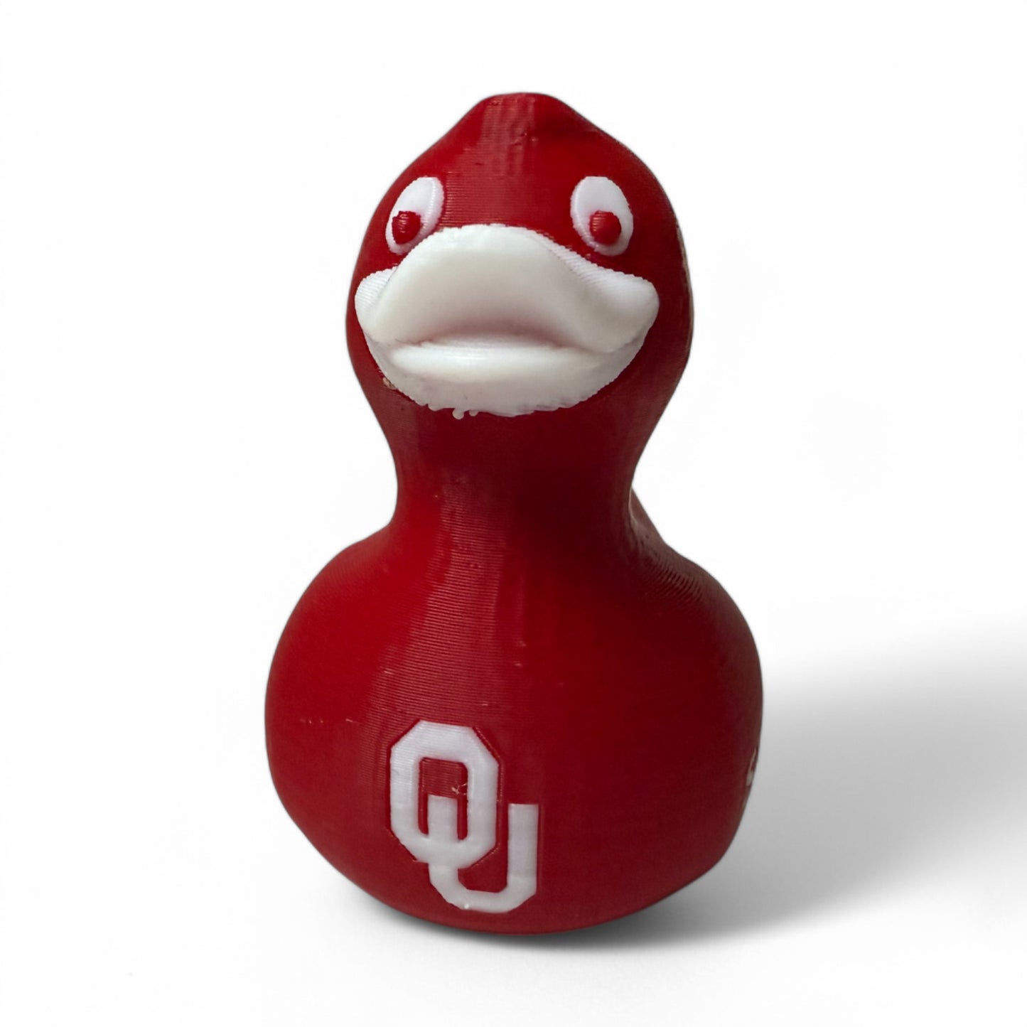Oklahoma Sooners Duck – Officially Licensed Team Spirit Duck 3D-Printed Duck - Jeep Accessory - Rubber Duck - Great for ducking