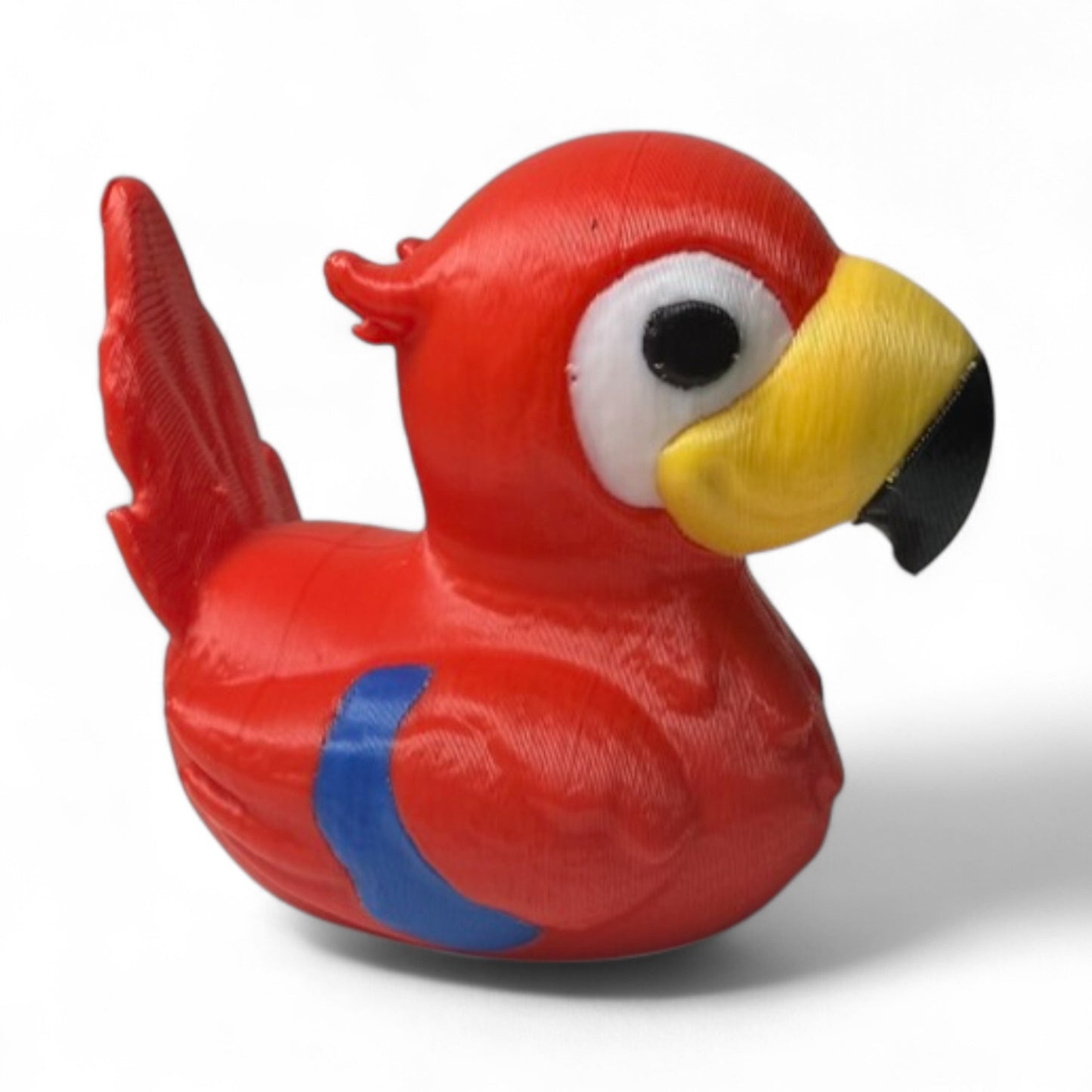 Parrot Duck – Colorful Tropical Bird-Inspired Duck for Jeep & Gift Lovers 3D-Printed Duck - Jeep Accessory - Rubber Duck - Great for ducking