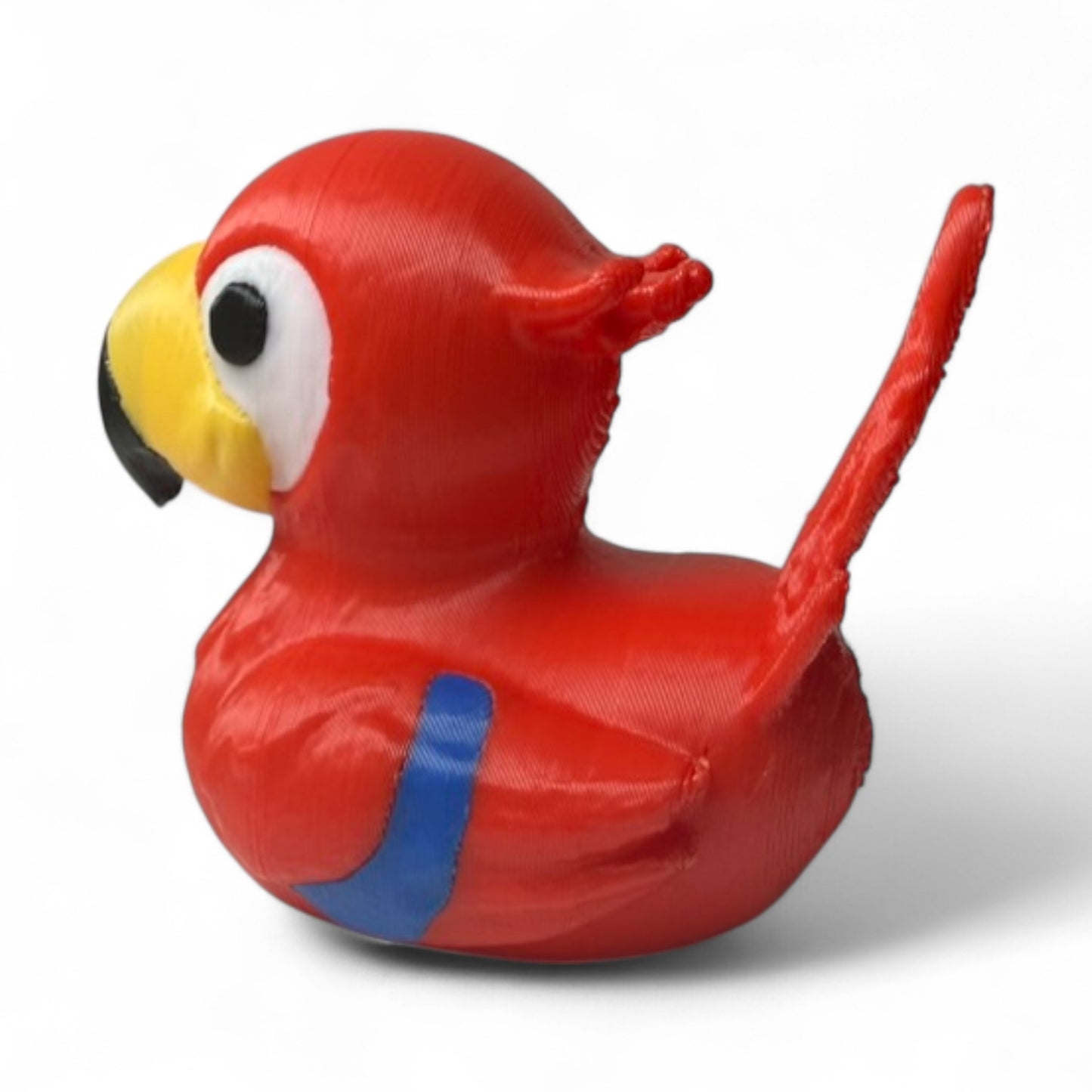 Parrot Duck – Colorful Tropical Bird-Inspired Duck for Jeep & Gift Lovers 3D-Printed Duck - Jeep Accessory - Rubber Duck - Great for ducking