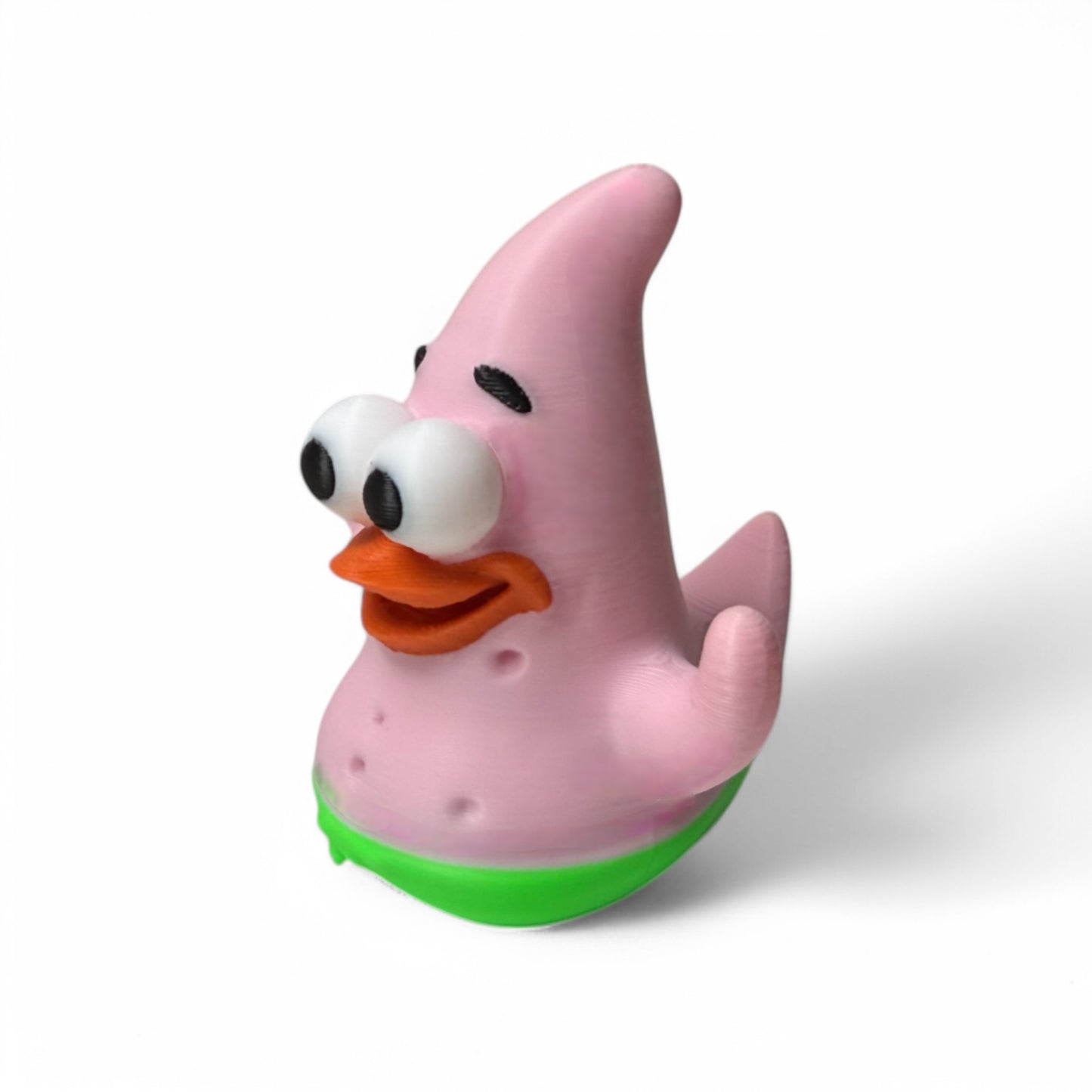 Patrick Star Duck – Goofy Underwater Duck Collectible 3D-Printed Duck - Jeep Accessory - Rubber Duck - Great for ducking