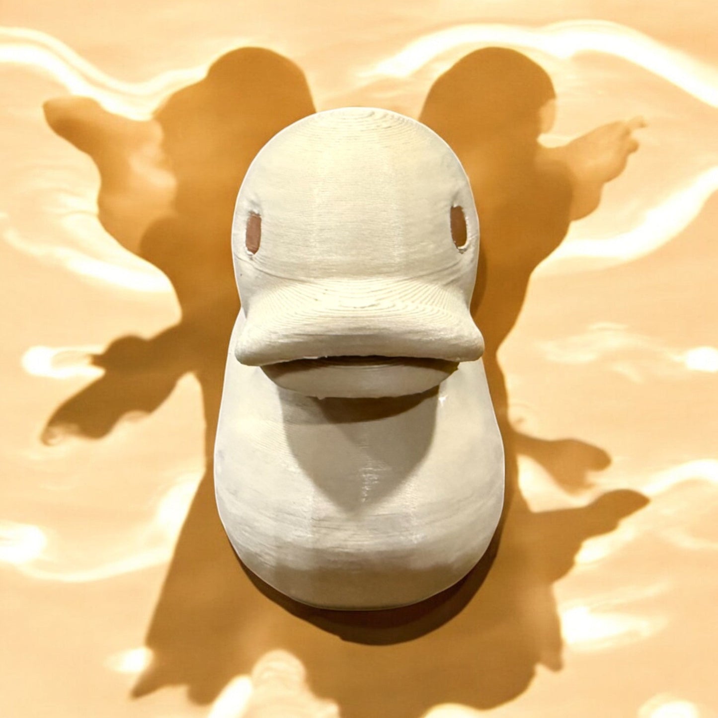 Peanut Duck 3D-Printed Duck - Jeep Accessory - Rubber Duck - Great for ducking