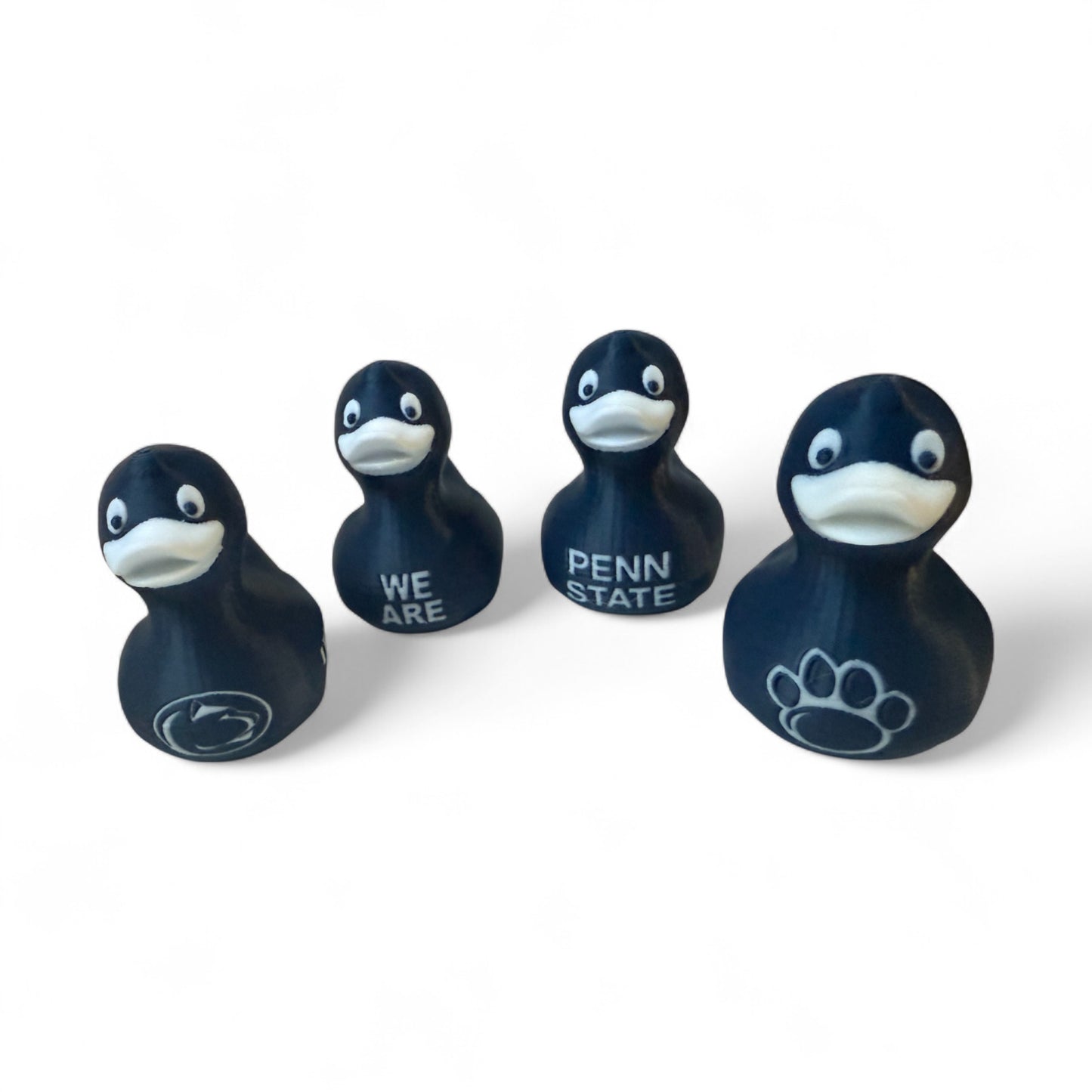 Penn State Duck – Nittany Lions Duck - PSU Officially Licensed Collectible 3D-Printed Duck - Jeep Accessory - Rubber Duck - Great for ducking