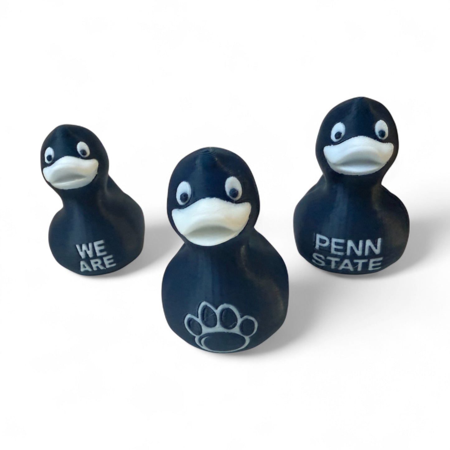 Penn State Duck – Nittany Lions Duck - PSU Officially Licensed Collectible 3D-Printed Duck - Jeep Accessory - Rubber Duck - Great for ducking