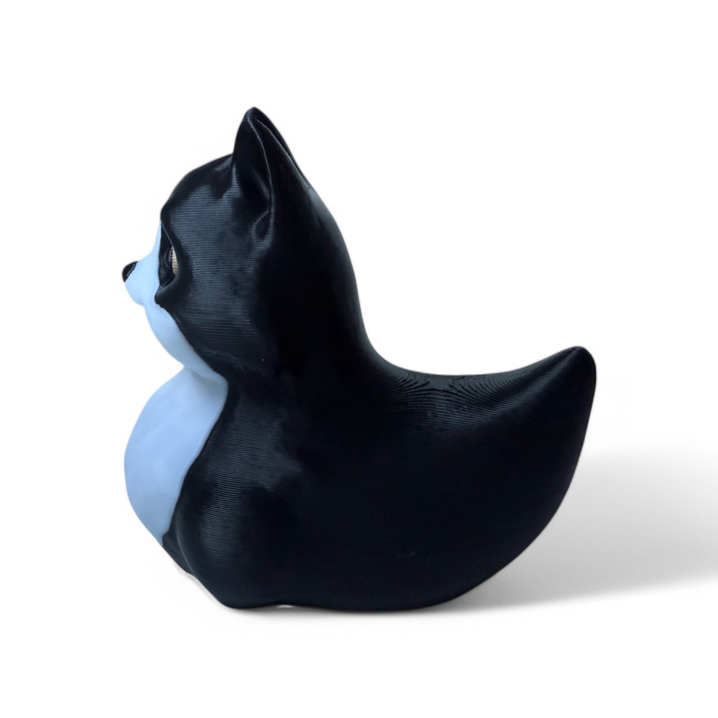 Pepa The Persian Cat Duck – Fluffy & Elegant Feline 3D-Printed Duck - Jeep Accessory - Rubber Duck - Great for ducking