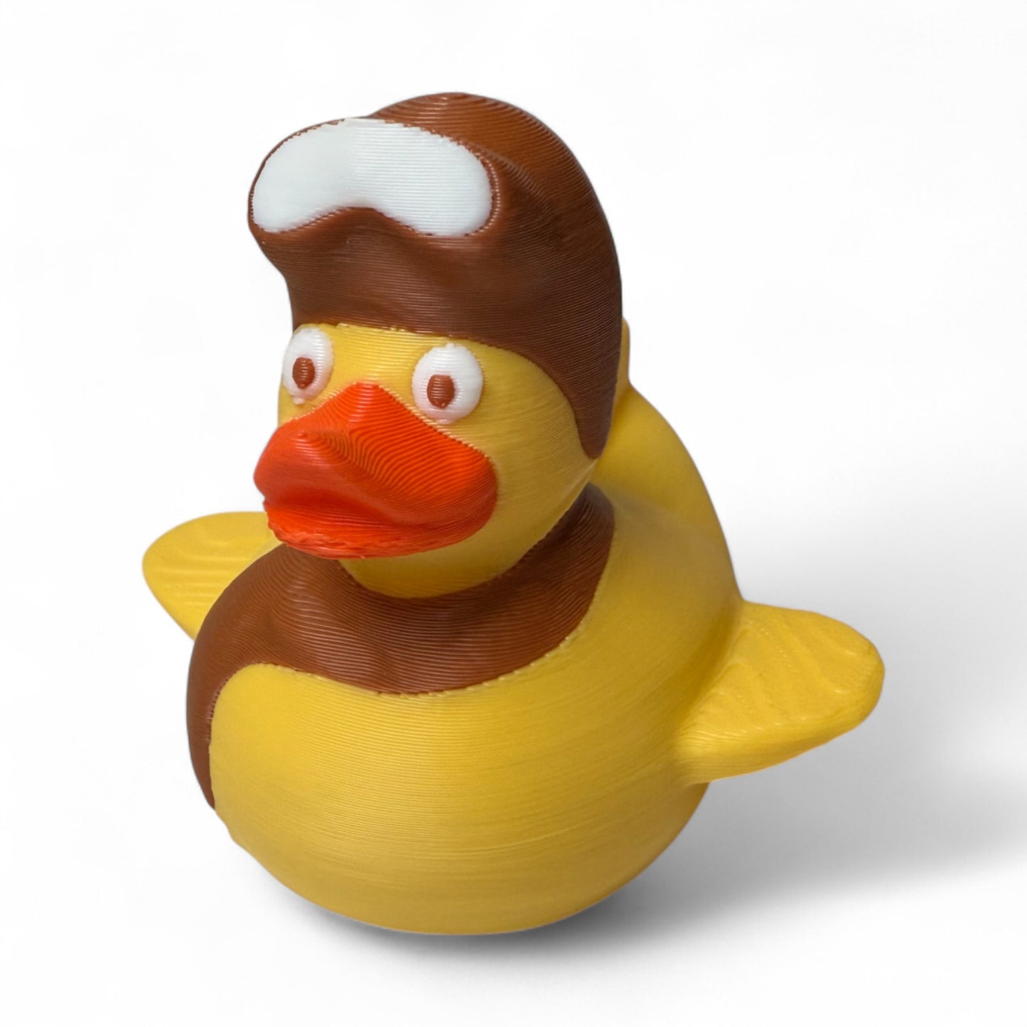 Pilot Duck – 3D-Printed Aviator Duck with Flight Goggles & Sky-High Swagger 3D-Printed Duck - Jeep Accessory - Rubber Duck - Great for ducking