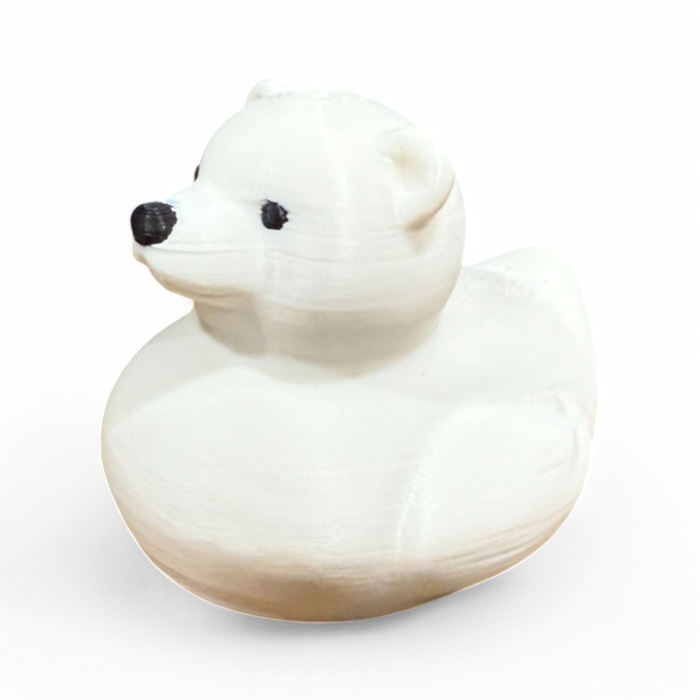 Polar Bear Duck 3D-Printed Duck - Jeep Accessory - Rubber Duck - Great for ducking