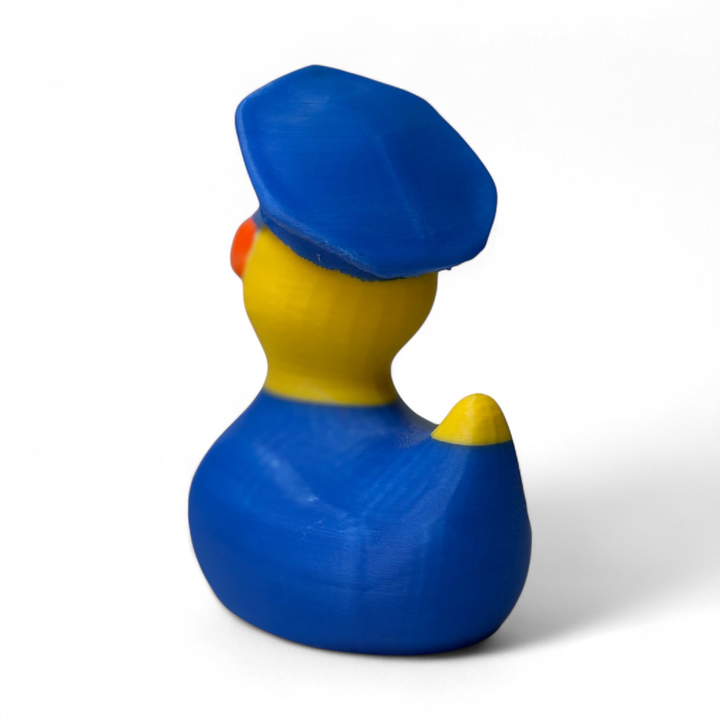 Police Duck – 3D-Printed Officer Duck with Hat, Badge & Patrol Detail for Vehicle Dashboard 3D-Printed Duck - Jeep Accessory - Rubber Duck - Great for ducking
