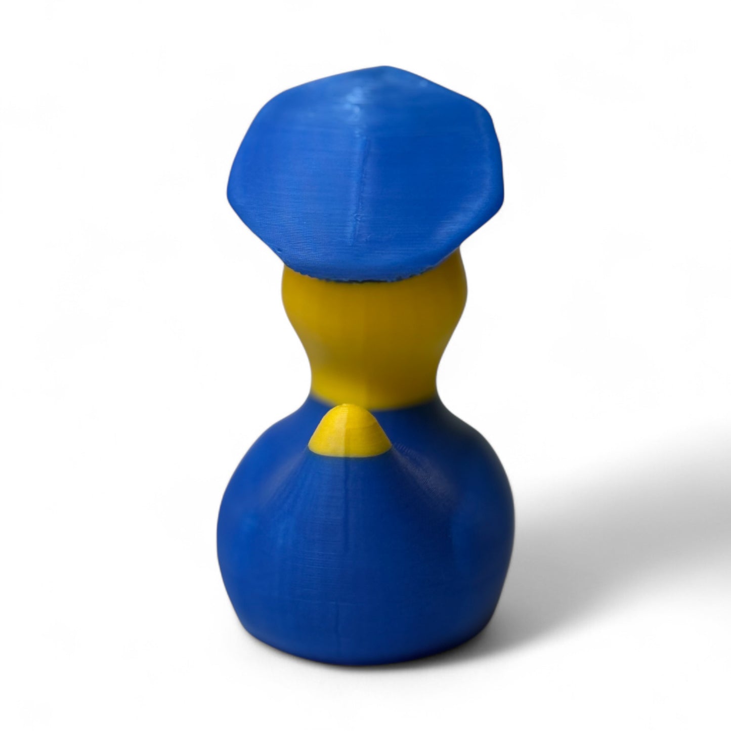 Police Duck – 3D-Printed Officer Duck with Hat, Badge & Patrol Detail for Vehicle Dashboard 3D-Printed Duck - Jeep Accessory - Rubber Duck - Great for ducking
