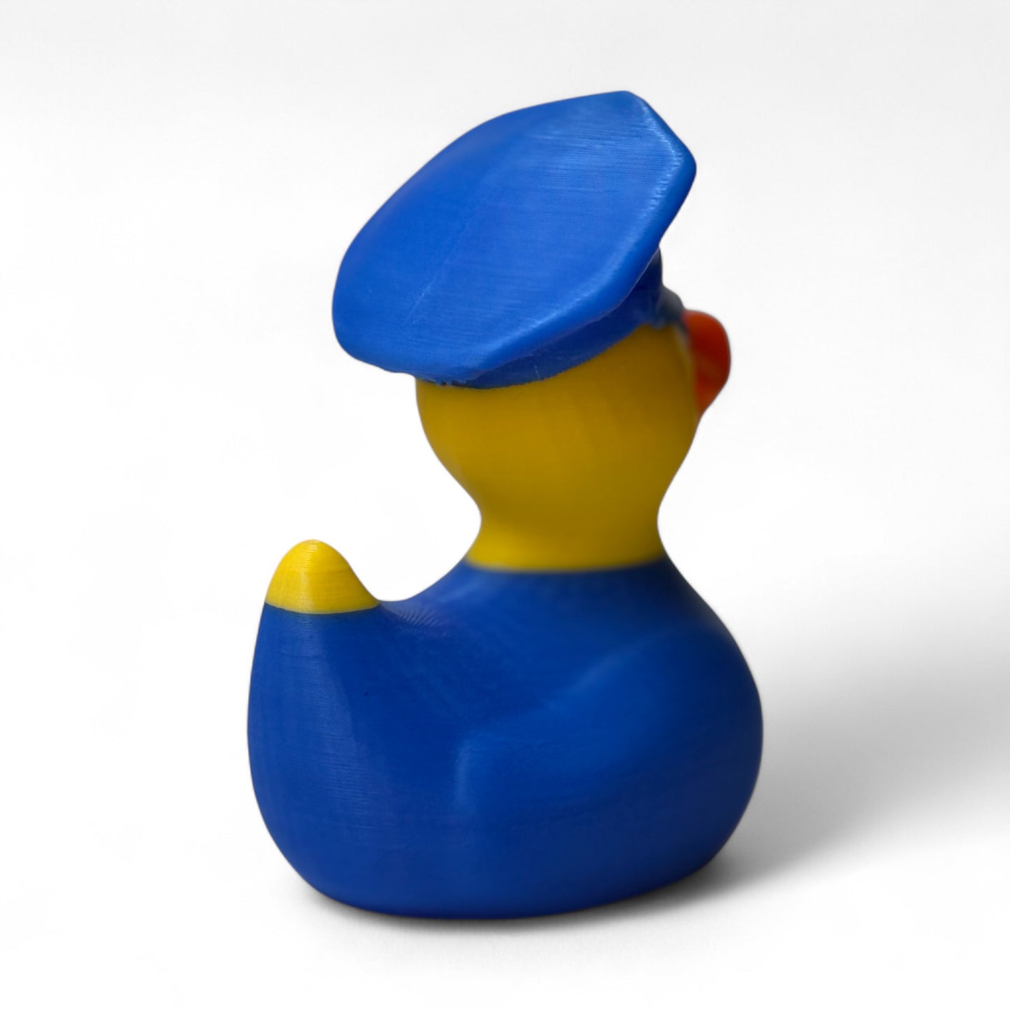 Police Duck – 3D-Printed Officer Duck with Hat, Badge & Patrol Detail for Vehicle Dashboard 3D-Printed Duck - Jeep Accessory - Rubber Duck - Great for ducking