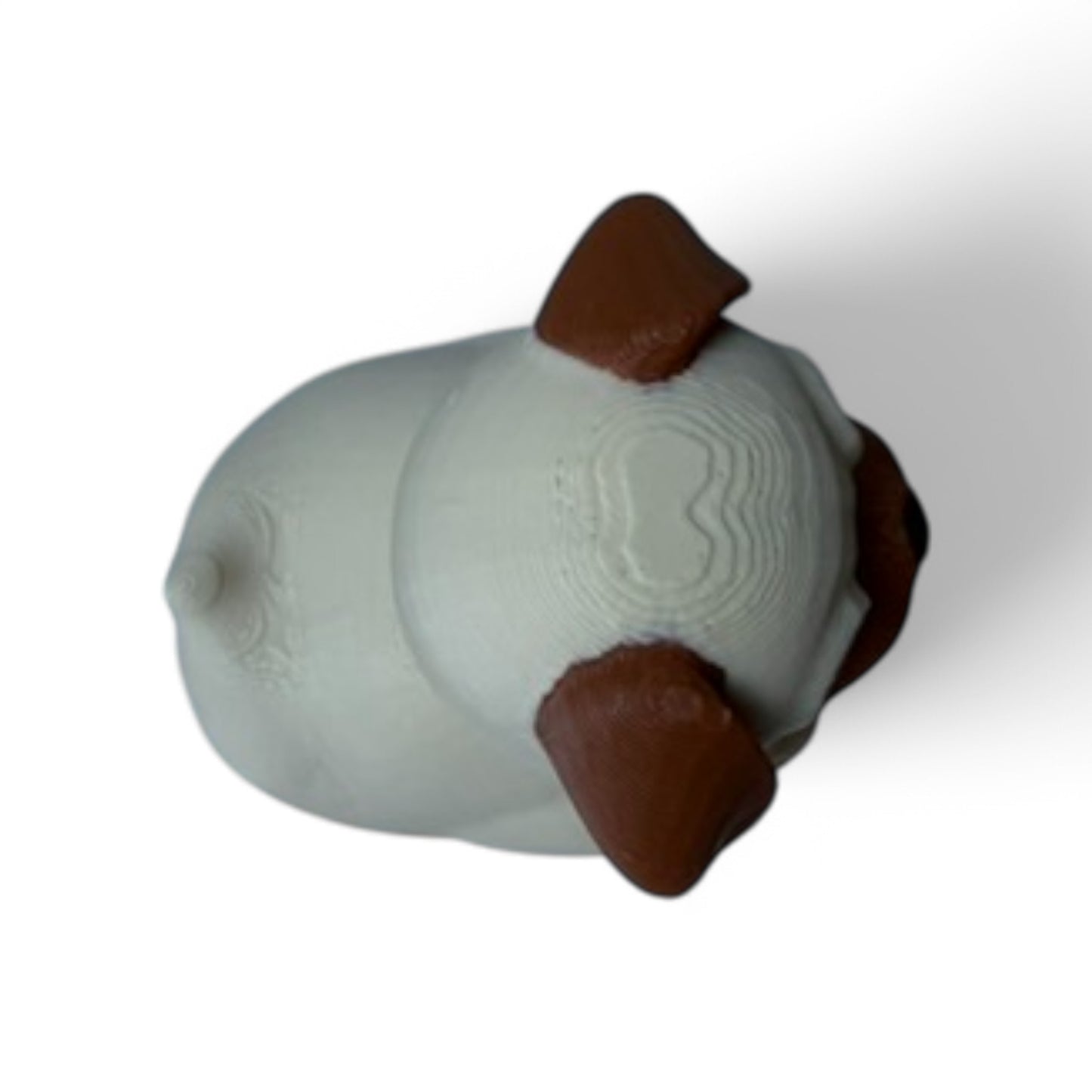 Pug Duck – Adorable & Wrinkly Dog-Inspired Duck Collectible 3D-Printed Duck - Jeep Accessory - Rubber Duck - Great for ducking