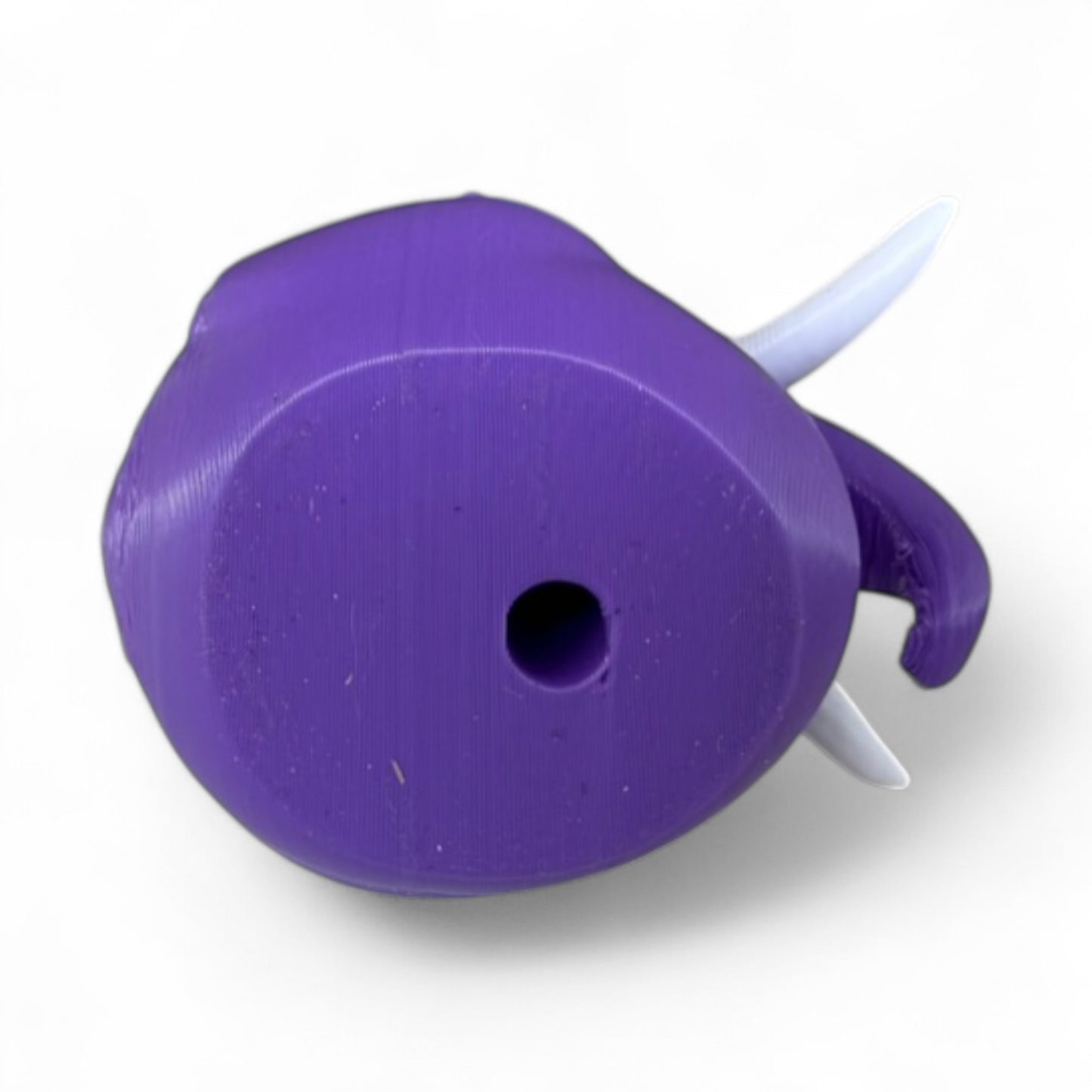Purple Wooly Mammoth Duck – Prehistoric Quack with a Bold Twist | Erie History 3D-Printed Duck - Jeep Accessory - Rubber Duck - Great for ducking