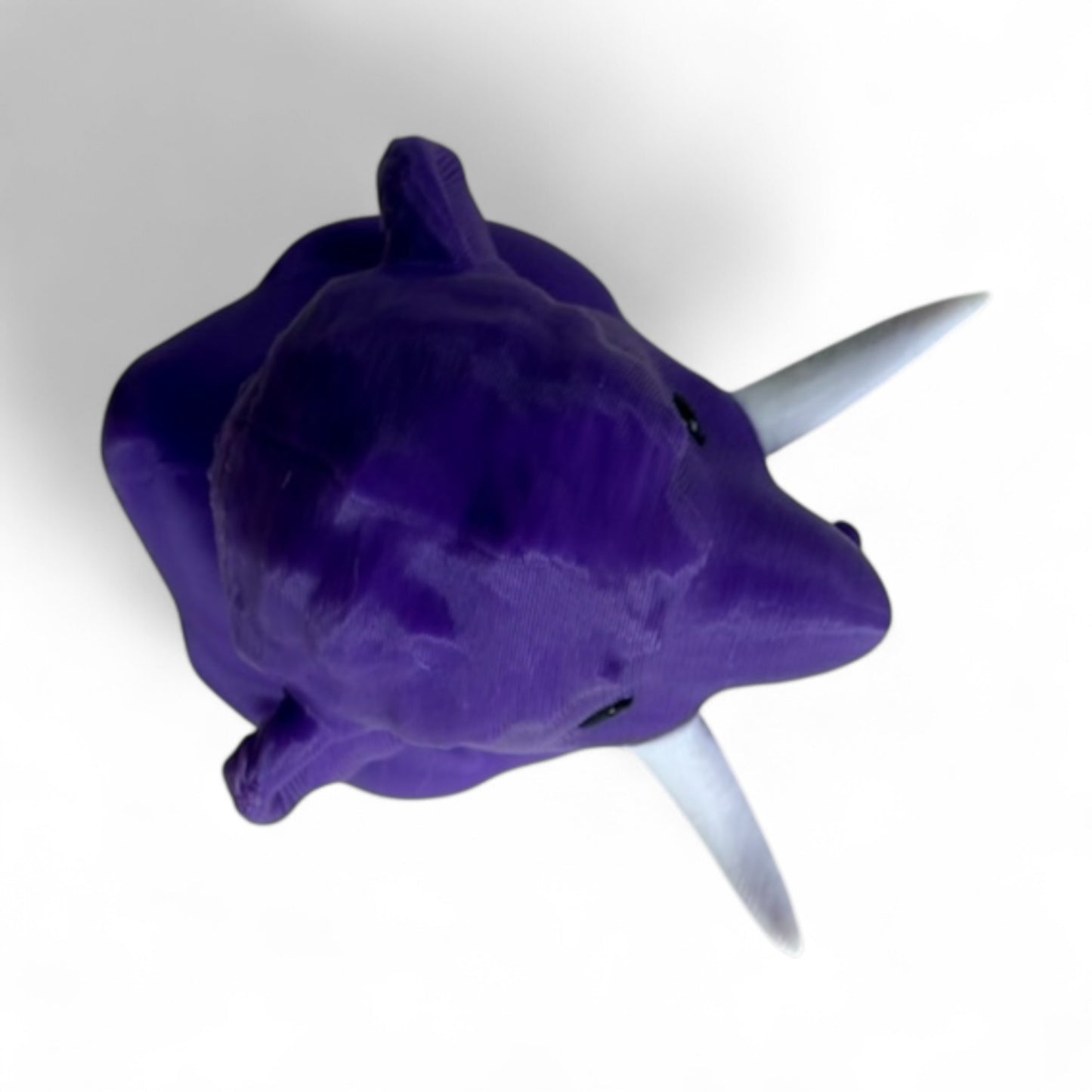 Purple Wooly Mammoth Duck – Prehistoric Quack with a Bold Twist | Erie History 3D-Printed Duck - Jeep Accessory - Rubber Duck - Great for ducking