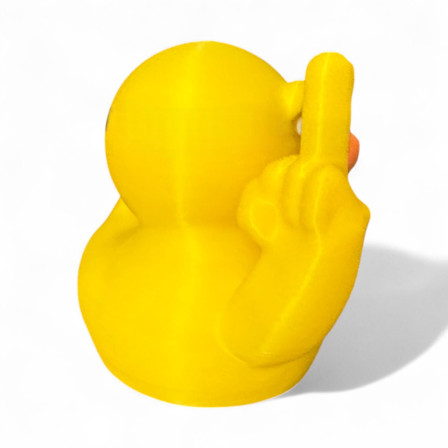 Quack Off Duck – 3D-Printed Duck with Sass, Attitude & “Talk to the Feather” Vibe 3D-Printed Duck - Jeep Accessory - Rubber Duck - Great for ducking