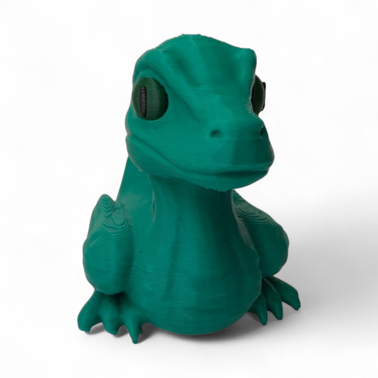 Roger the Raptor Duck – 3D-Printed Dinosaur Duck with Claws, Speed & Jurassic Swagger 3D-Printed Duck - Jeep Accessory - Rubber Duck - Great for ducking