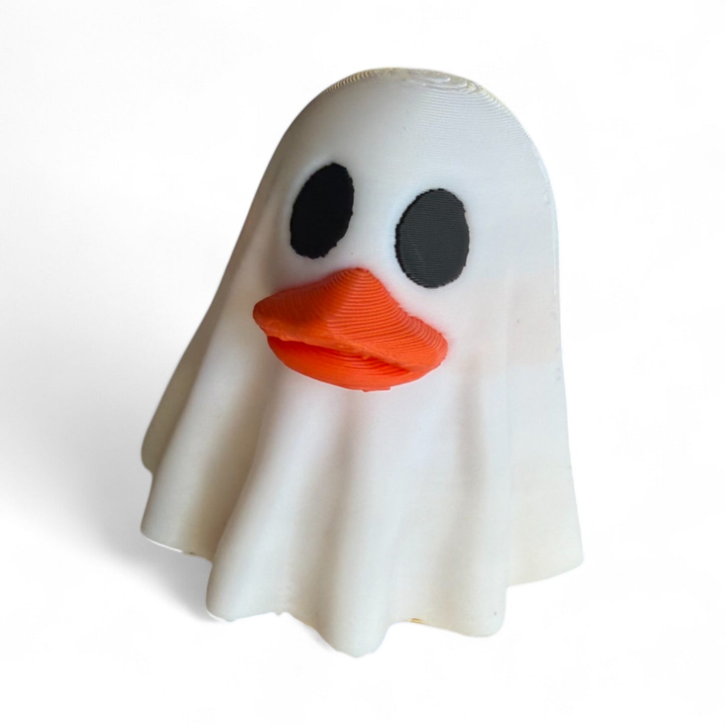 Sheet Ghost Duck: Spooky Halloween Adventure Companion for Off-Road Fun 3D-Printed Duck - Jeep Accessory - Rubber Duck - Great for ducking