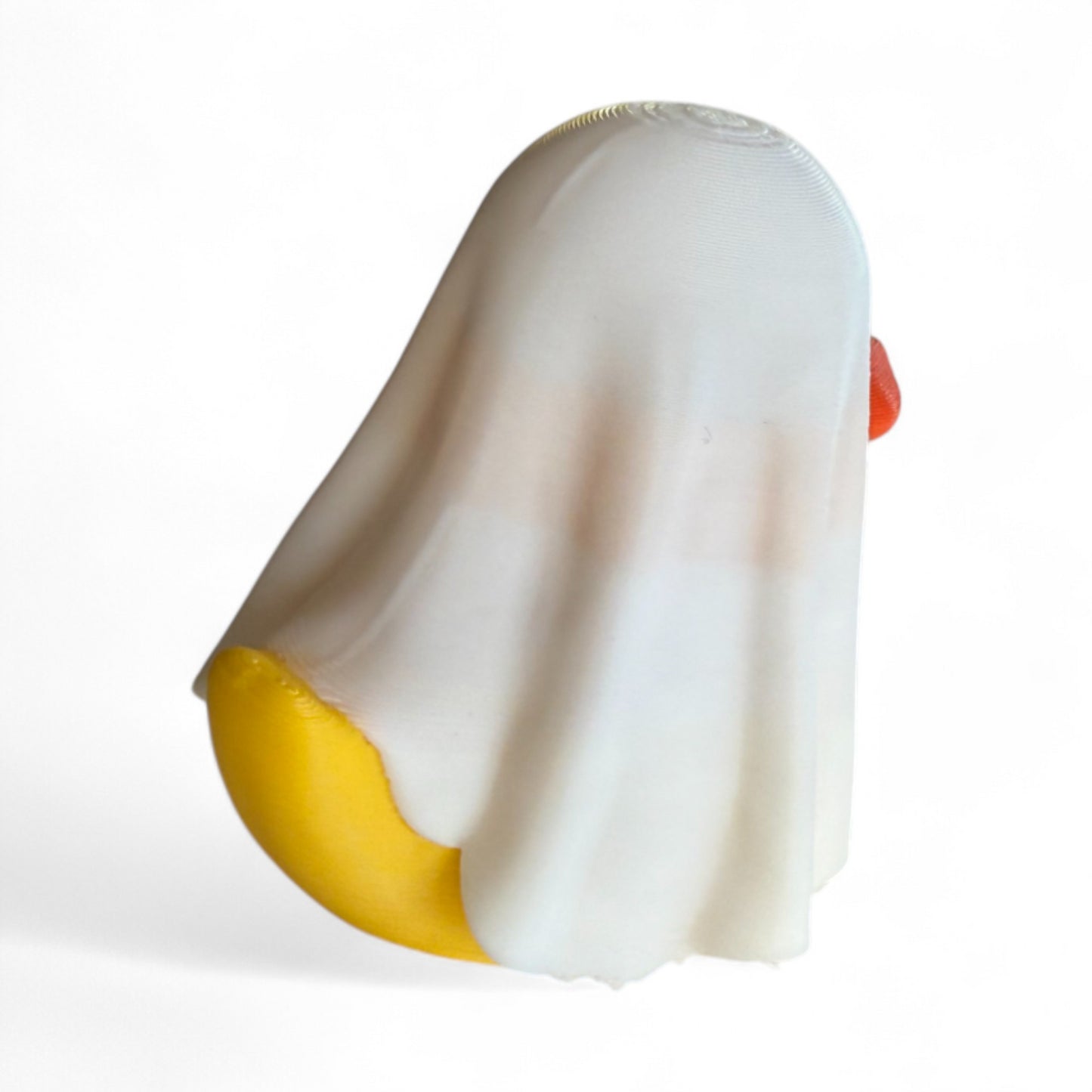 Sheet Ghost Duck: Spooky Halloween Adventure Companion for Off-Road Fun 3D-Printed Duck - Jeep Accessory - Rubber Duck - Great for ducking