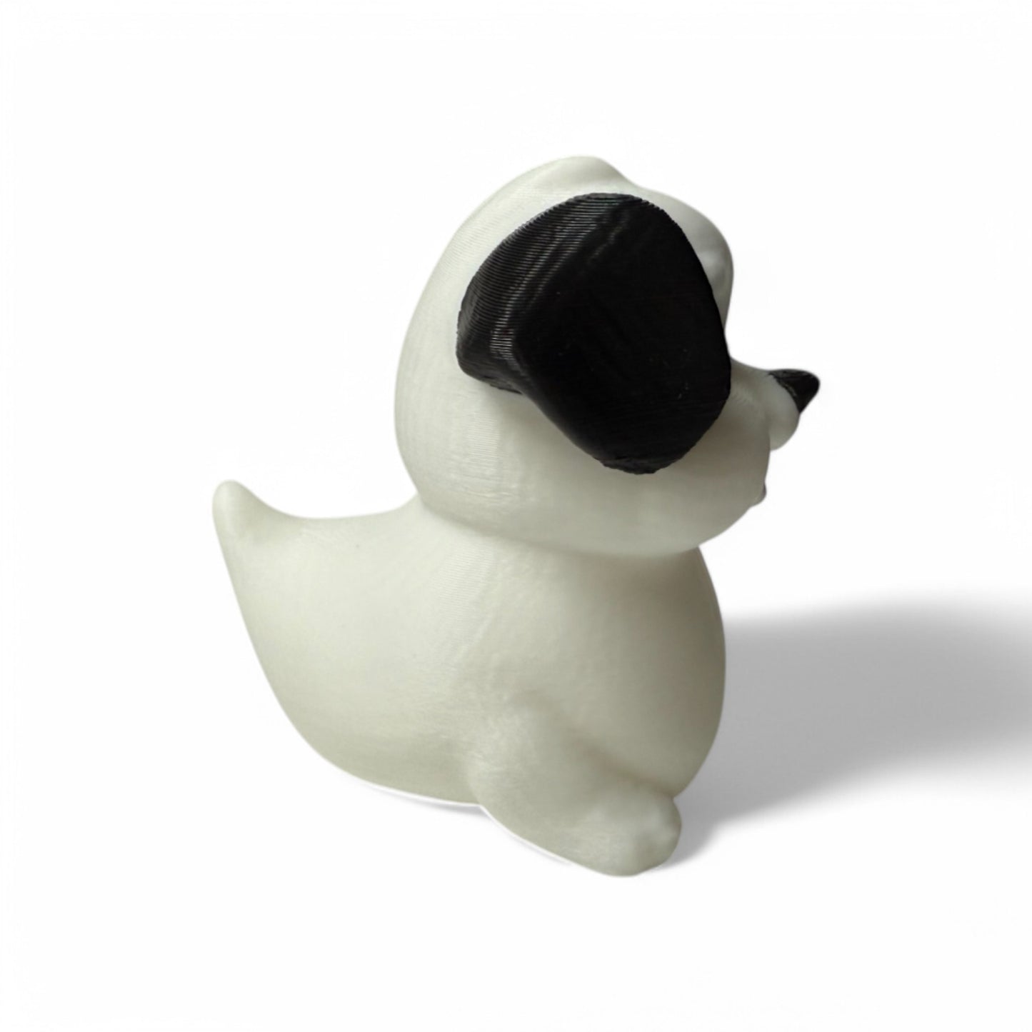Shih Tzu Duck – Fluffy & Adorable Dog-Inspired Duck 3D-Printed Duck - Jeep Accessory - Rubber Duck - Great for ducking