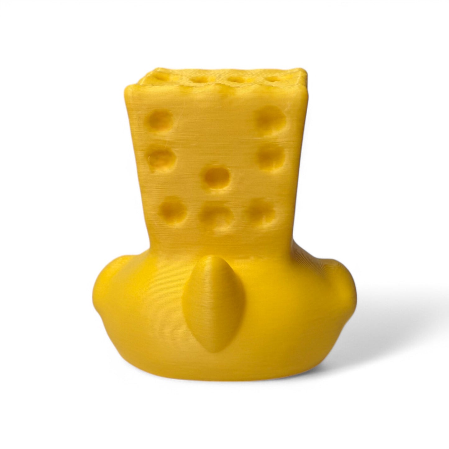 SpongeBob DuckPants – Quirky Underwater Duck Collectible 3D-Printed Duck - Jeep Accessory - Rubber Duck - Great for ducking