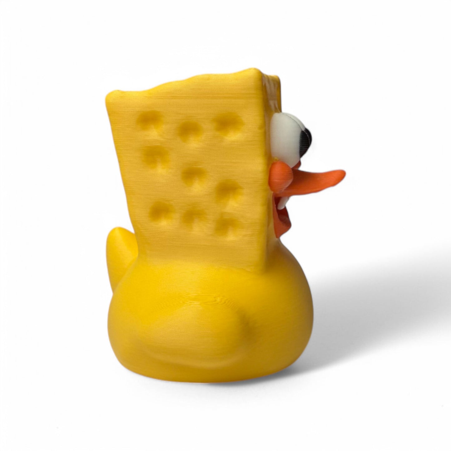 SpongeBob DuckPants – Quirky Underwater Duck Collectible 3D-Printed Duck - Jeep Accessory - Rubber Duck - Great for ducking