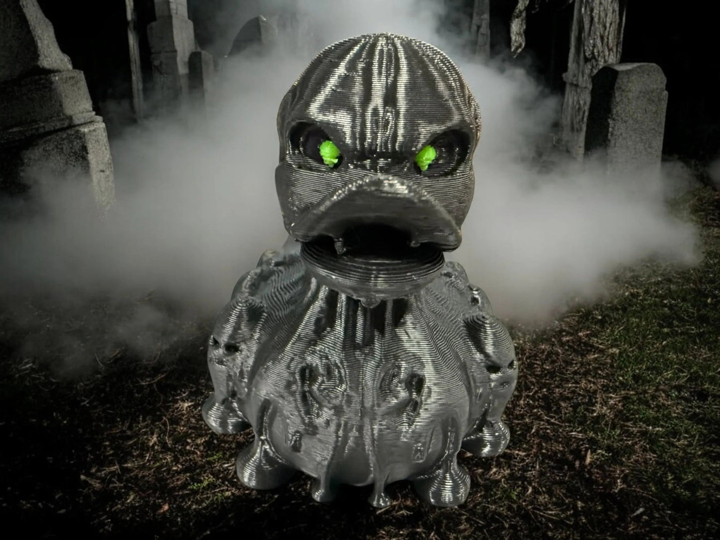 Spooky Halloween Spirit Duck 3D-Printed Duck - Jeep Accessory - Rubber Duck - Great for ducking