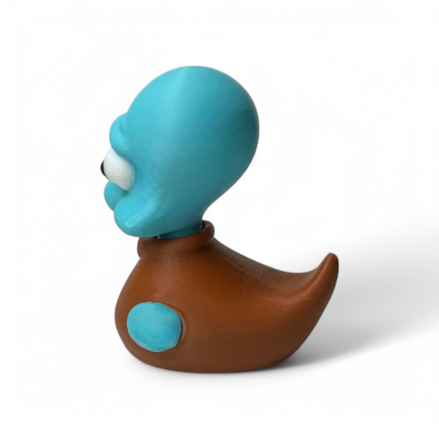 Squidward Duck – Grumpy Underwater Duck Collectible 3D-Printed Duck - Jeep Accessory - Rubber Duck - Great for ducking