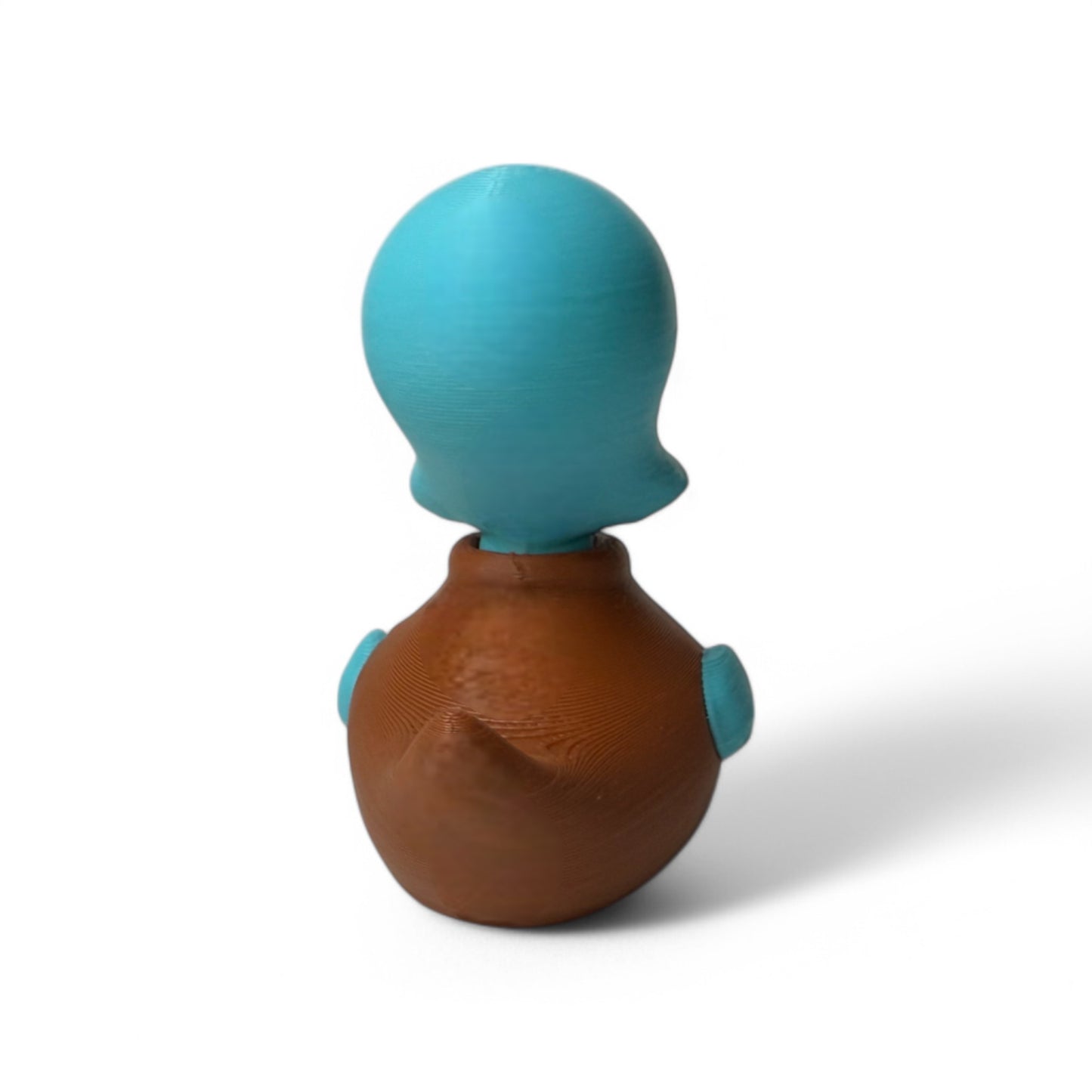 Squidward Duck – Grumpy Underwater Duck Collectible 3D-Printed Duck - Jeep Accessory - Rubber Duck - Great for ducking