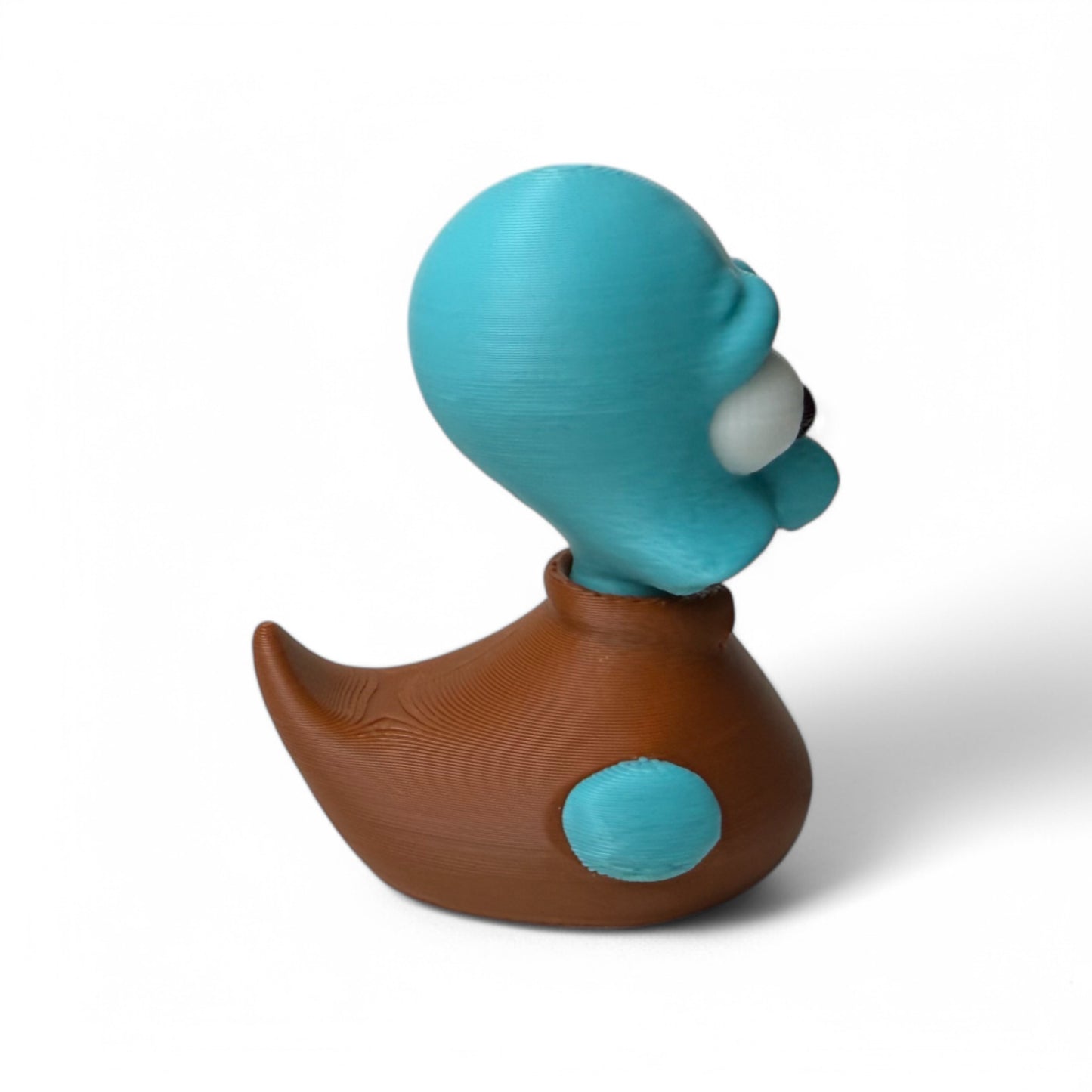 Squidward Duck – Grumpy Underwater Duck Collectible 3D-Printed Duck - Jeep Accessory - Rubber Duck - Great for ducking