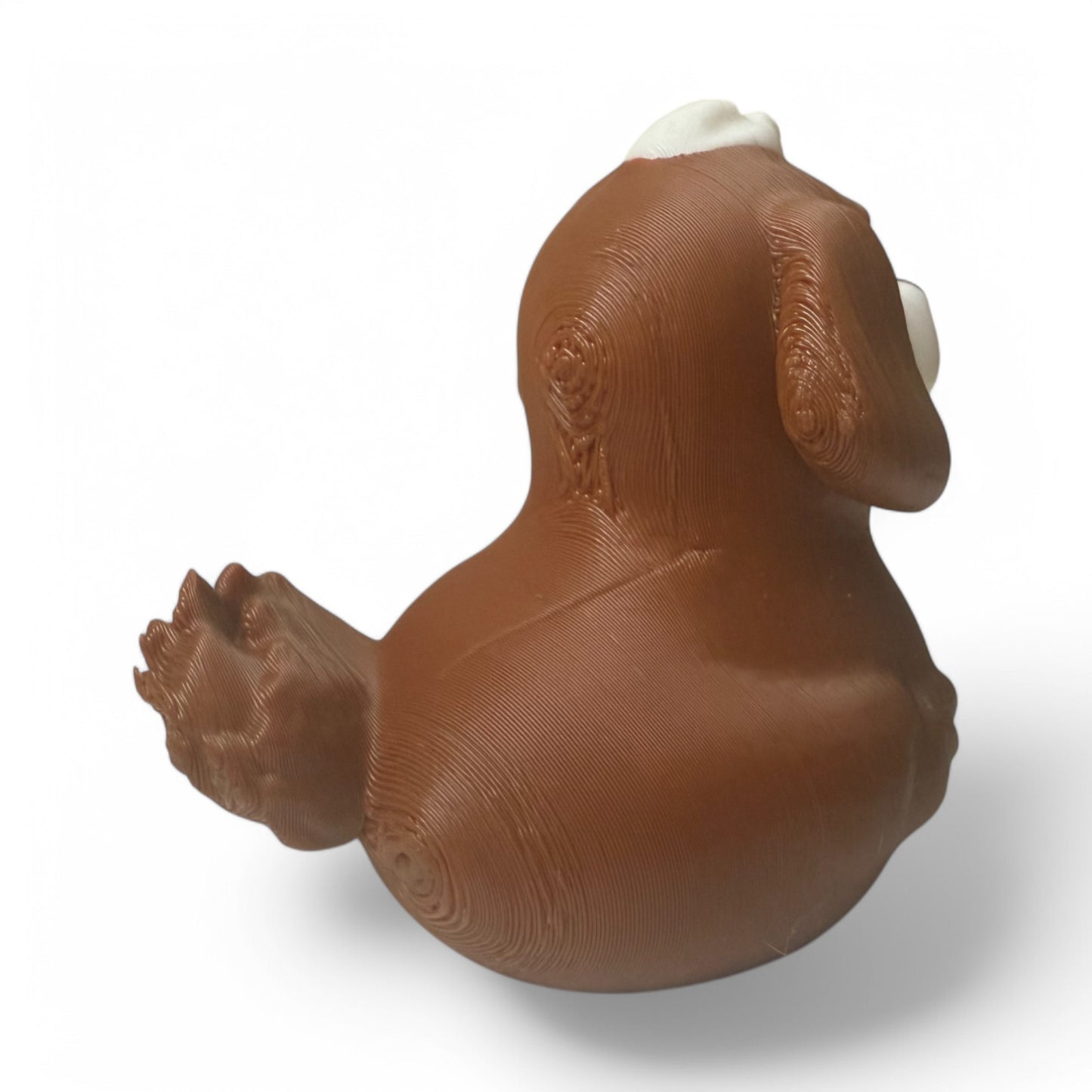 St Bernard Duck – 3D-Printed Dog Duck with Alpine Rescue Pup Personality 3D-Printed Duck - Jeep Accessory - Rubber Duck - Great for ducking