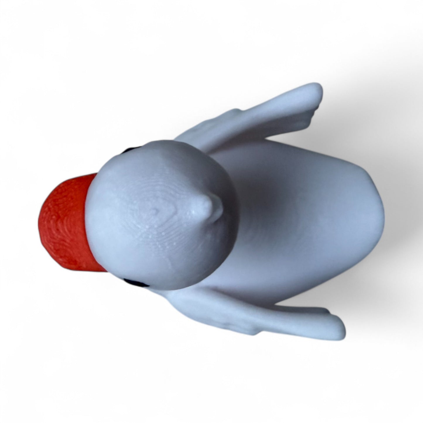 Swan Duck – Elegant 3D-Printed Duck with Graceful Feathers & Poise 3D-Printed Duck - Jeep Accessory - Rubber Duck - Great for ducking
