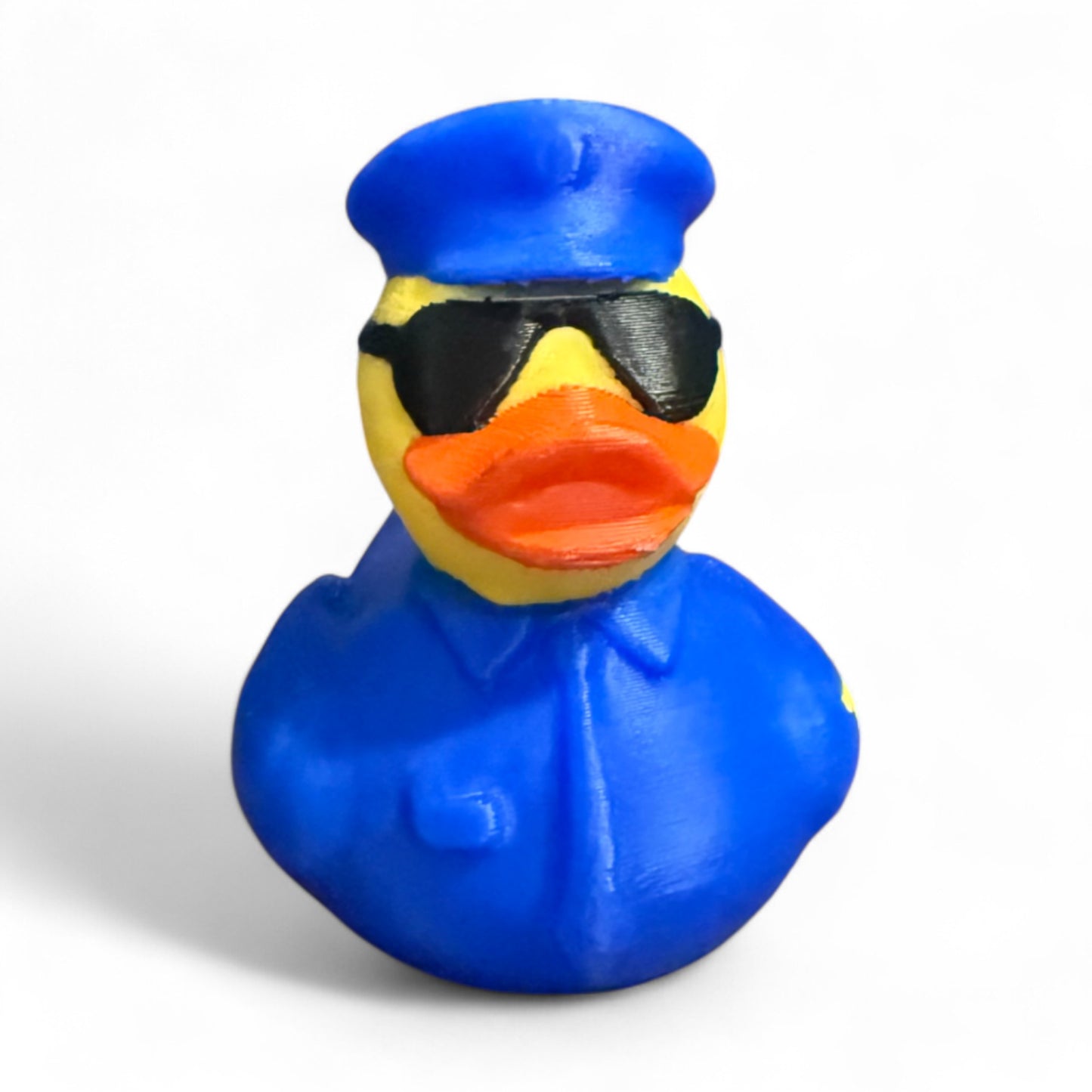 TSA Duck – 3D-Printed Duck Styled Like a Quirky Airport Security Officer 3D-Printed Duck - Jeep Accessory - Rubber Duck - Great for ducking