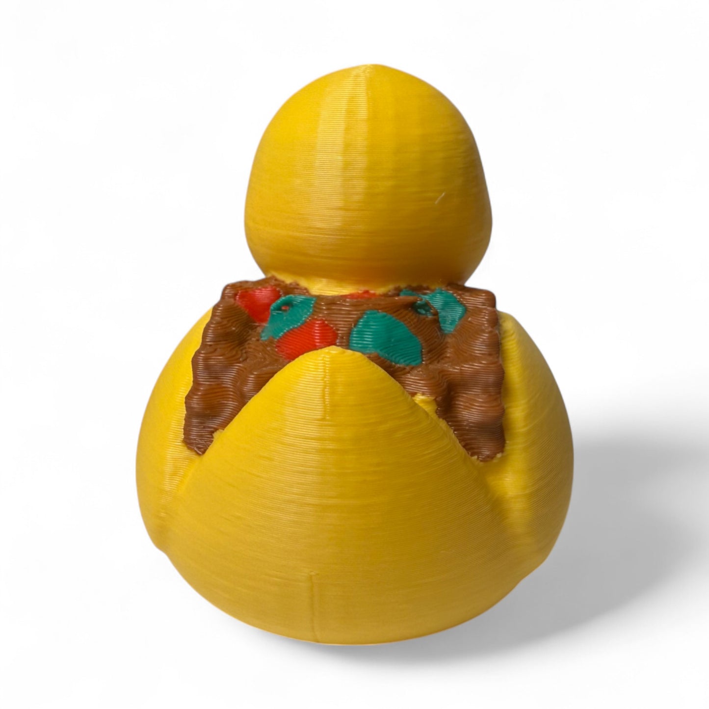 Taco Duck - Tribute to Taco Tuesday and Mexican Dishes | Dashboard Figurine 3D-Printed Duck - Jeep Accessory - Rubber Duck - Great for ducking