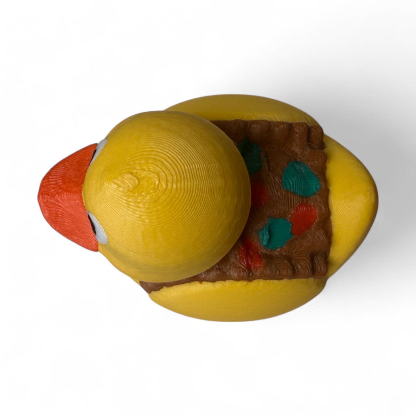 Taco Duck - Tribute to Taco Tuesday and Mexican Dishes | Dashboard Figurine 3D-Printed Duck - Jeep Accessory - Rubber Duck - Great for ducking