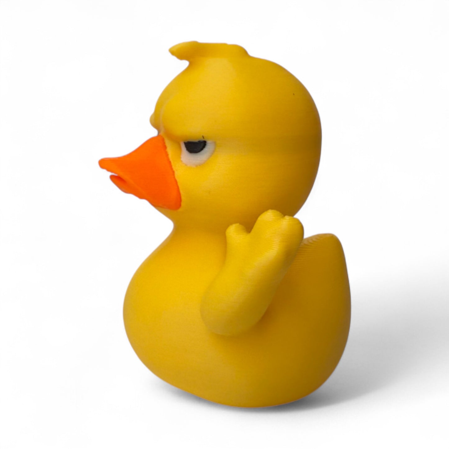 Talk to the Hand Duck – Funny Attitude Rubber Duck Collectible | Sassy Duck 3D-Printed Duck - Jeep Accessory - Rubber Duck - Great for ducking