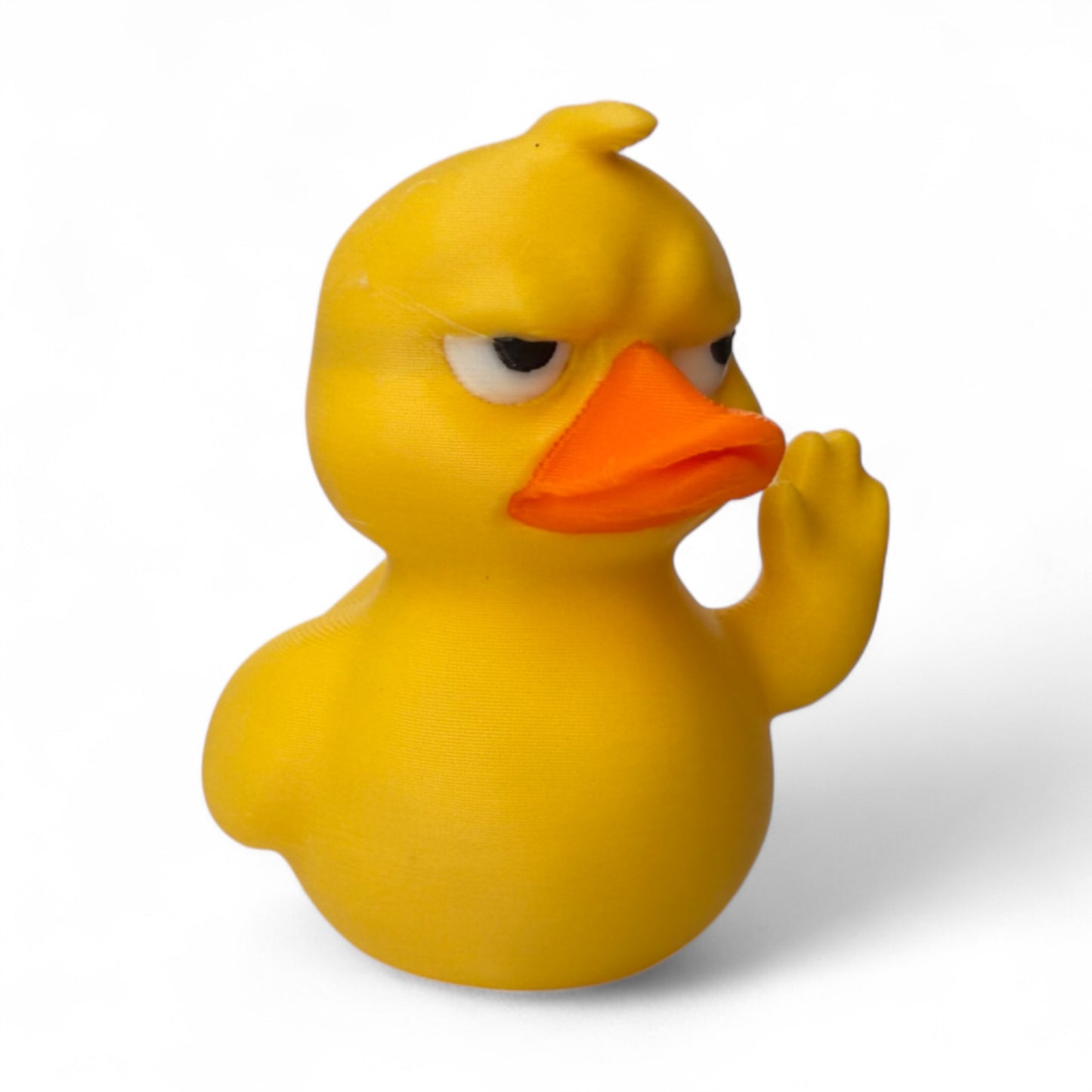 Talk to the Hand Duck – Funny Attitude Rubber Duck Collectible | Sassy Duck 3D-Printed Duck - Jeep Accessory - Rubber Duck - Great for ducking