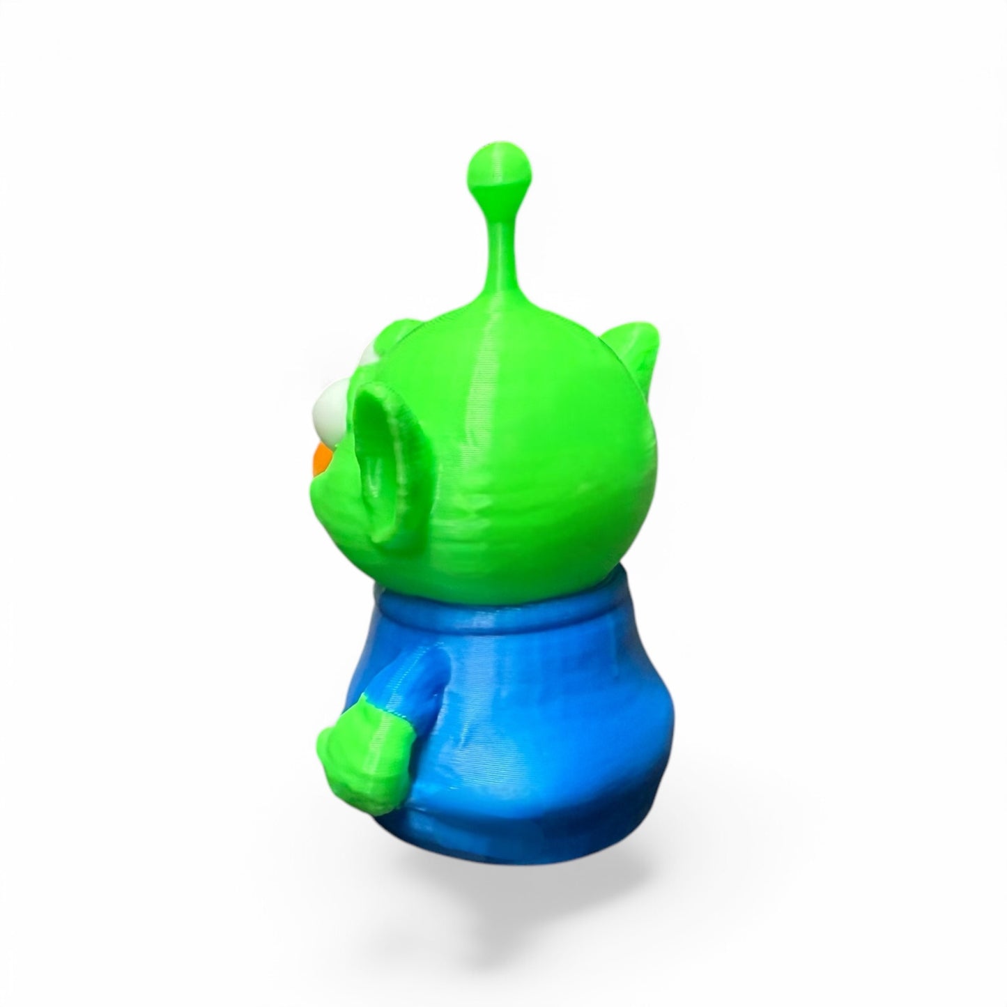 Three-Eyed Alien Duck 3D-Printed Duck - Jeep Accessory - Rubber Duck - Great for ducking