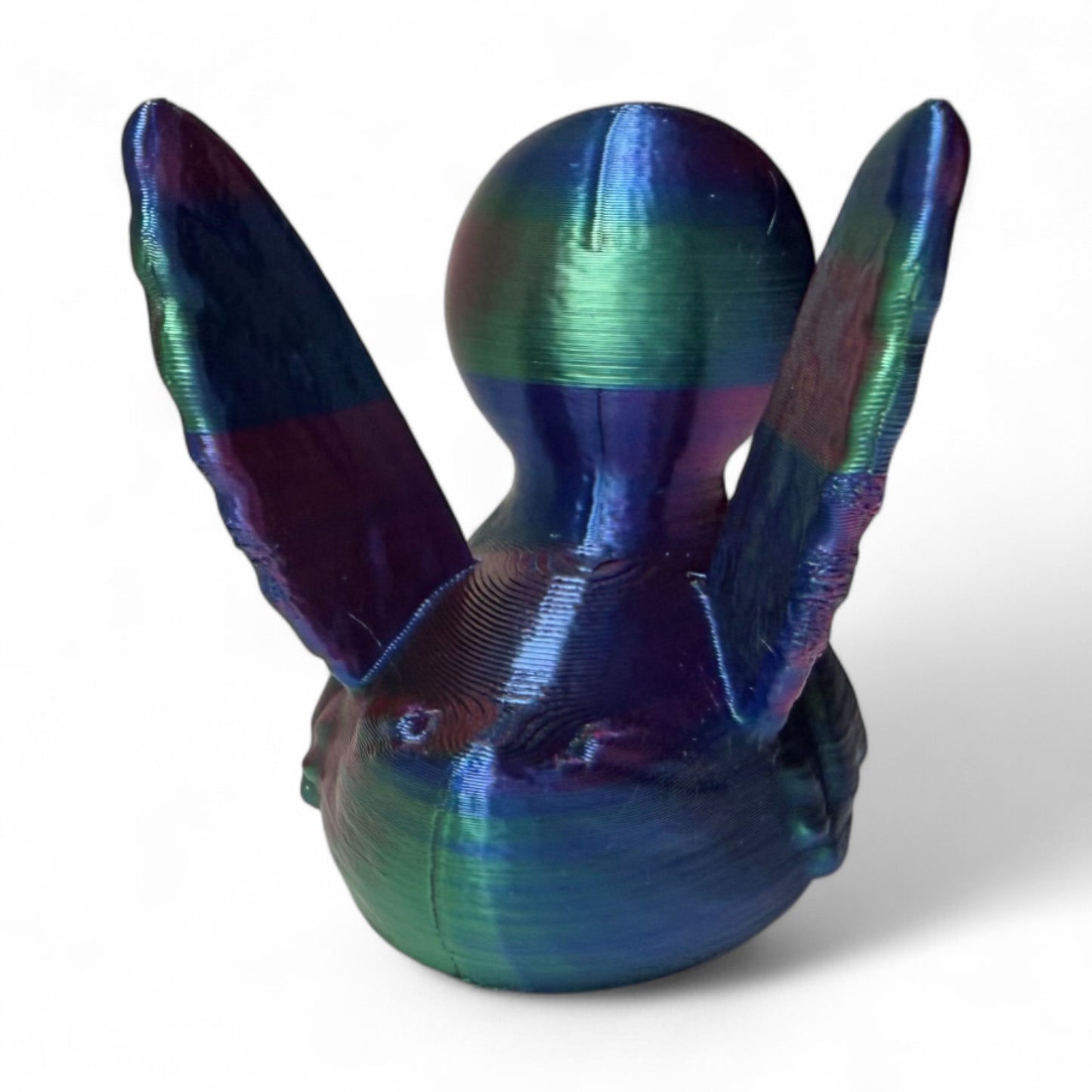 Translucent Hummingbird Duck – A Graceful Tribute to Nature’s Smallest Flier 3D-Printed Duck - Jeep Accessory - Rubber Duck - Great for ducking