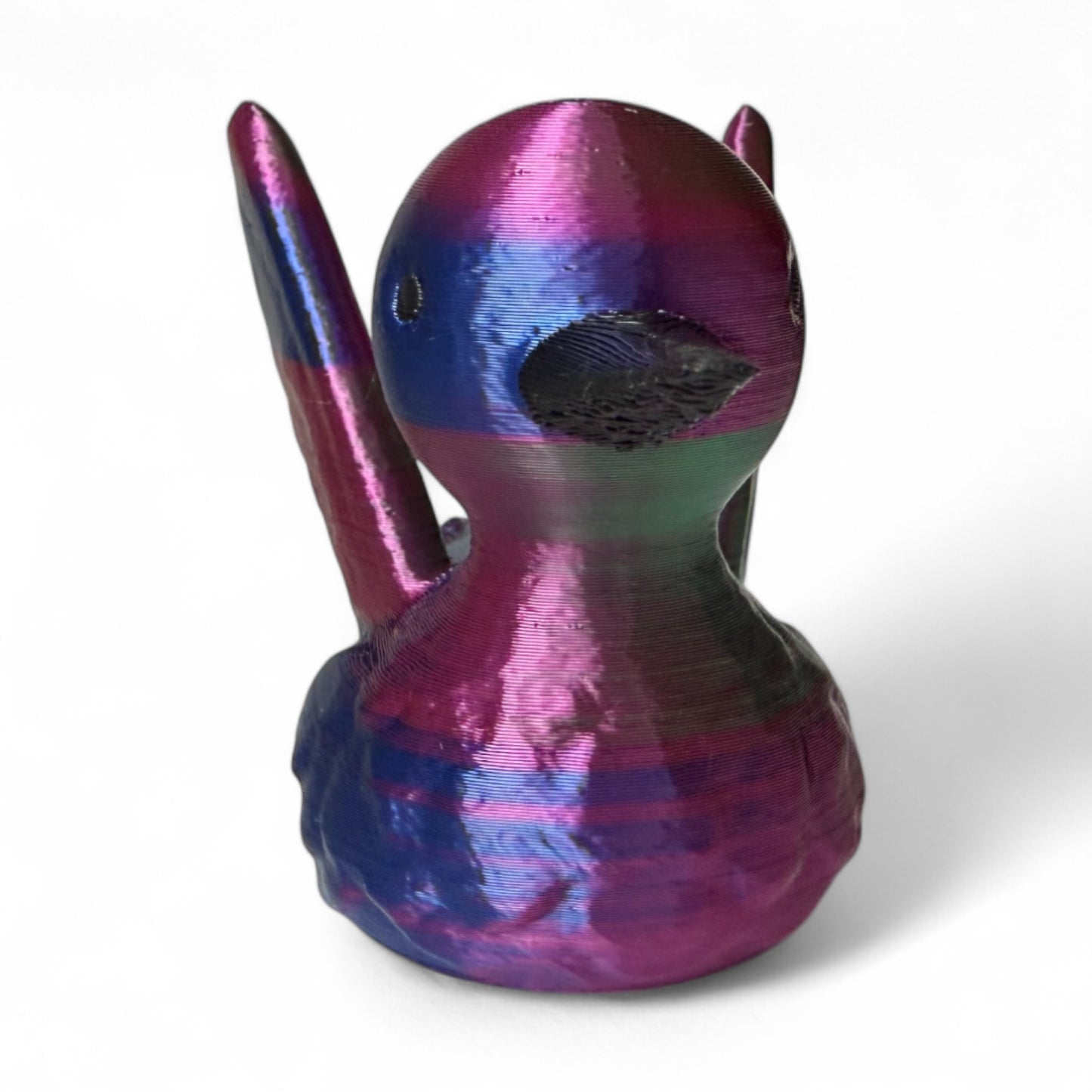 Translucent Hummingbird Duck – A Graceful Tribute to Nature’s Smallest Flier 3D-Printed Duck - Jeep Accessory - Rubber Duck - Great for ducking