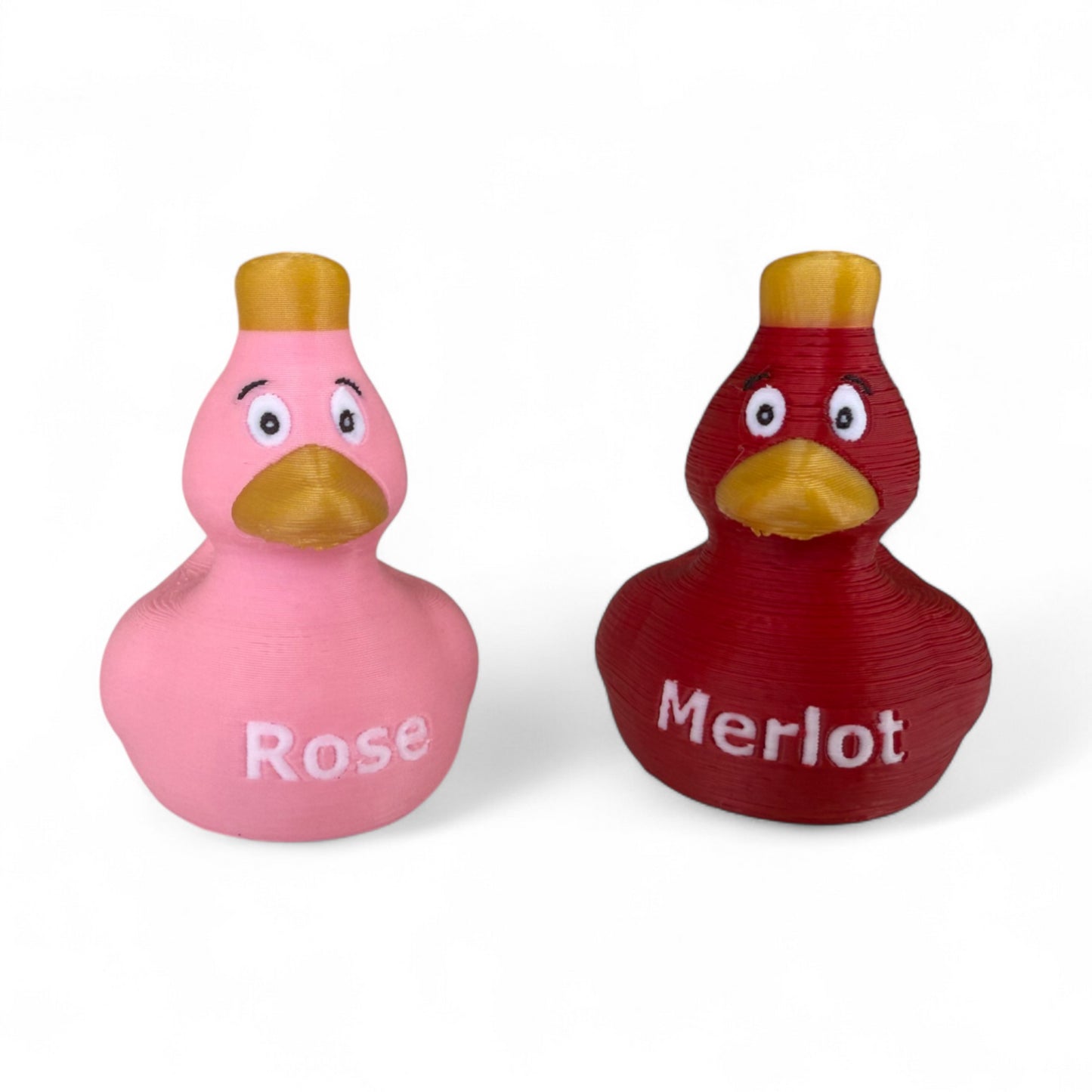 Wine Ducks Adventure Collectibles for Off-Road Enthusiasts 3D-Printed Duck - Jeep Accessory - Rubber Duck - Great for ducking