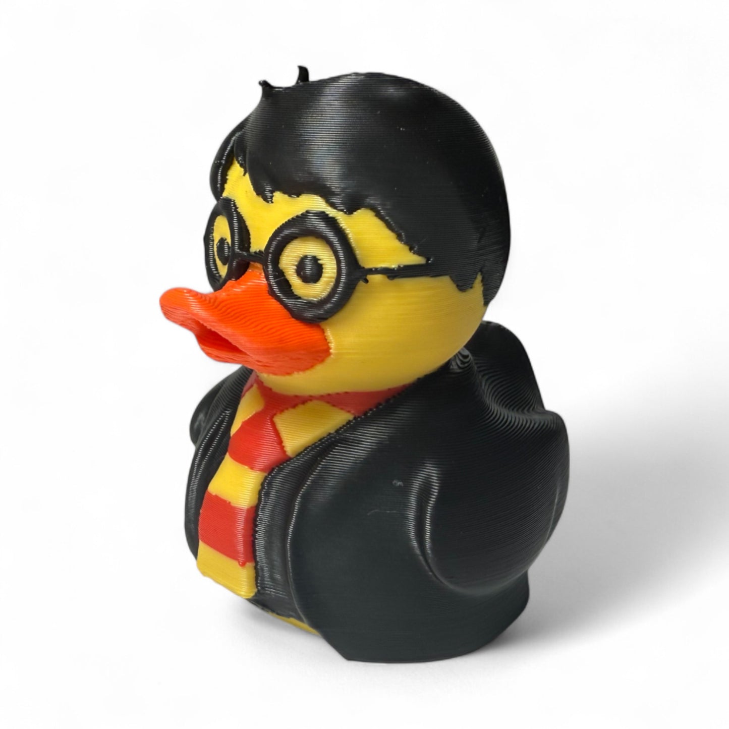Wizard Duck with Magical Scarf and Glasses – Fantasy Gift for Fans 3D-Printed Duck - Jeep Accessory - Rubber Duck - Great for ducking