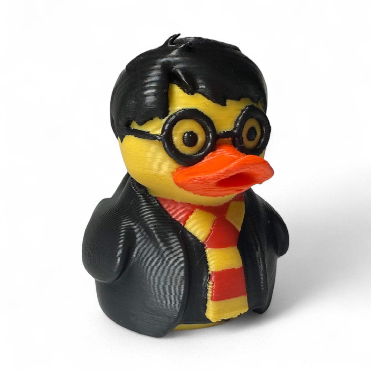 Wizard Duck with Magical Scarf and Glasses – Fantasy Gift for Fans 3D-Printed Duck - Jeep Accessory - Rubber Duck - Great for ducking