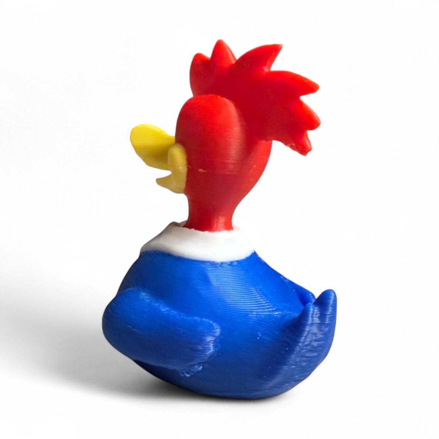 Woodpecker Duck – Forest Bird Gift for Nature Lovers & Car Dashboard Fun 3D-Printed Duck - Jeep Accessory - Rubber Duck - Great for ducking