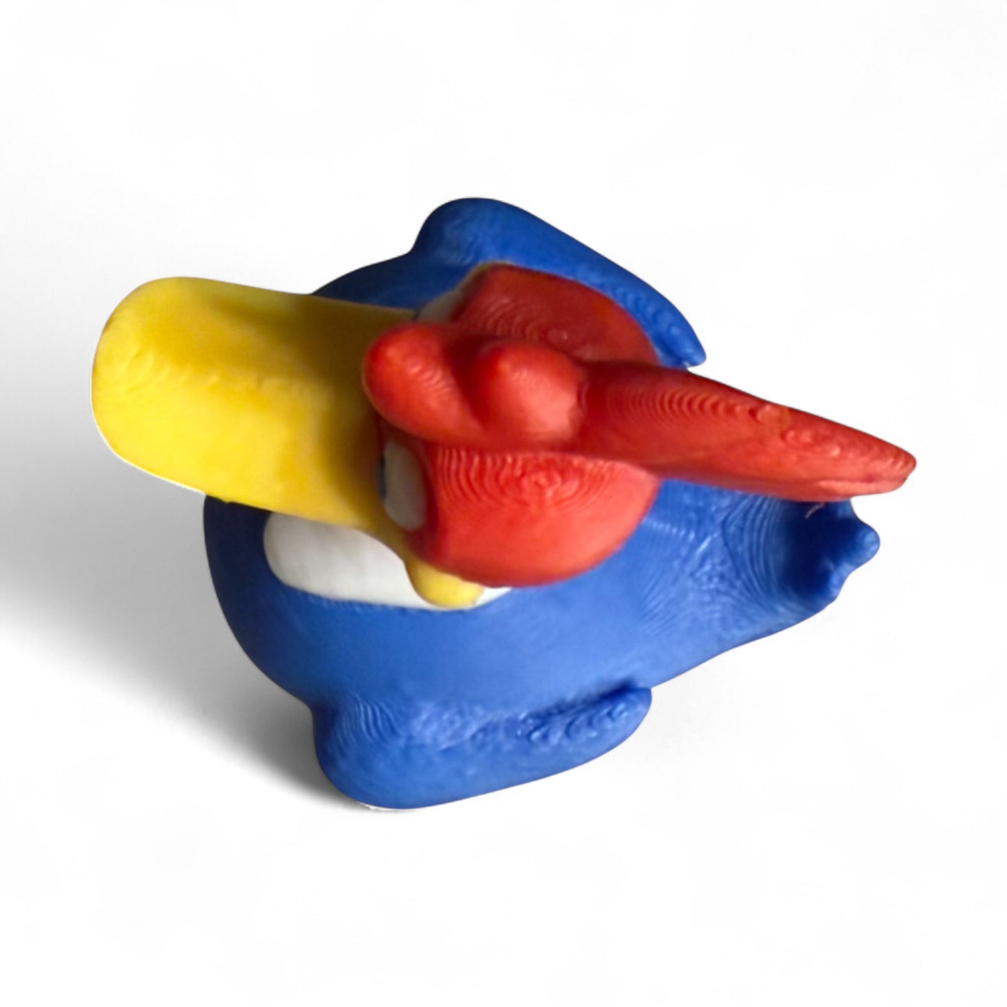Woodpecker Duck – Forest Bird Gift for Nature Lovers & Car Dashboard Fun 3D-Printed Duck - Jeep Accessory - Rubber Duck - Great for ducking