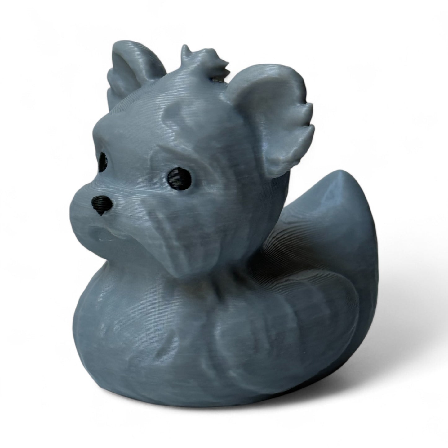 Yorkie Duck – 3D-Printed Duck Inspired by Cute & Loyal Yorkshire Terriers 3D-Printed Duck - Jeep Accessory - Rubber Duck - Great for ducking