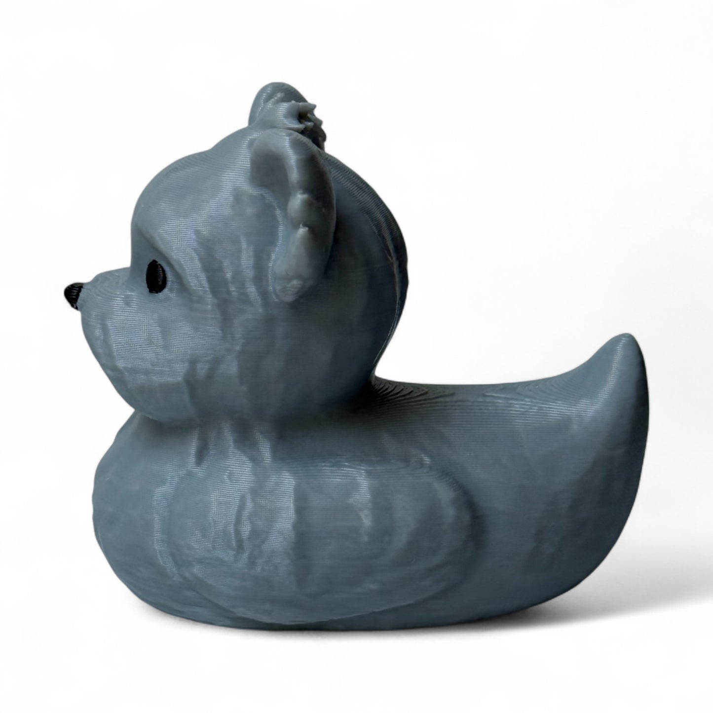 Yorkie Duck – 3D-Printed Duck Inspired by Cute & Loyal Yorkshire Terriers 3D-Printed Duck - Jeep Accessory - Rubber Duck - Great for ducking