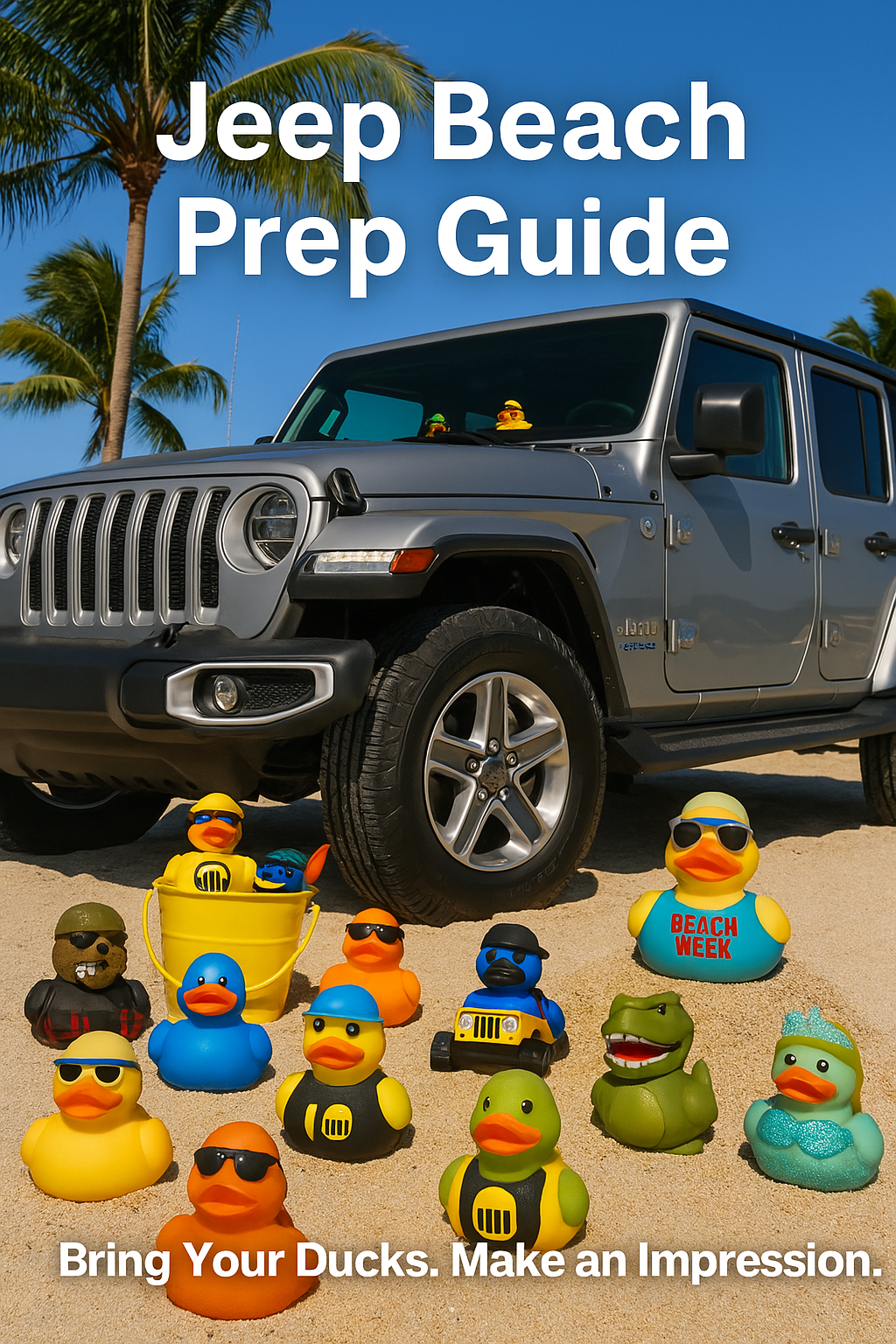 Your Jeep Beach Prep Guide: What to Bring, How to Stand Out & Ducks to Pack