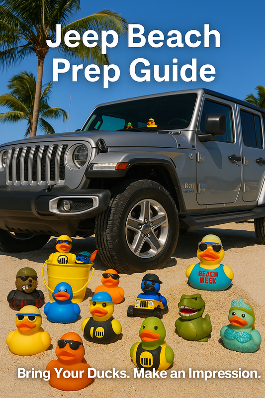 Your Jeep Beach Prep Guide: What to Bring, How to Stand Out & Ducks to Pack