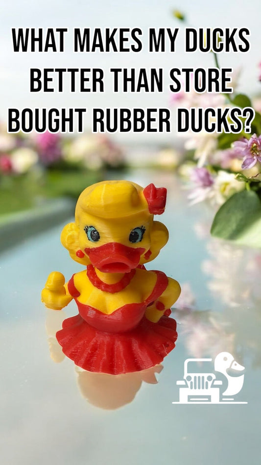 🦆 Behind the Beak: What Makes My Ducks Different Than Store-Bought Rubber Ducks